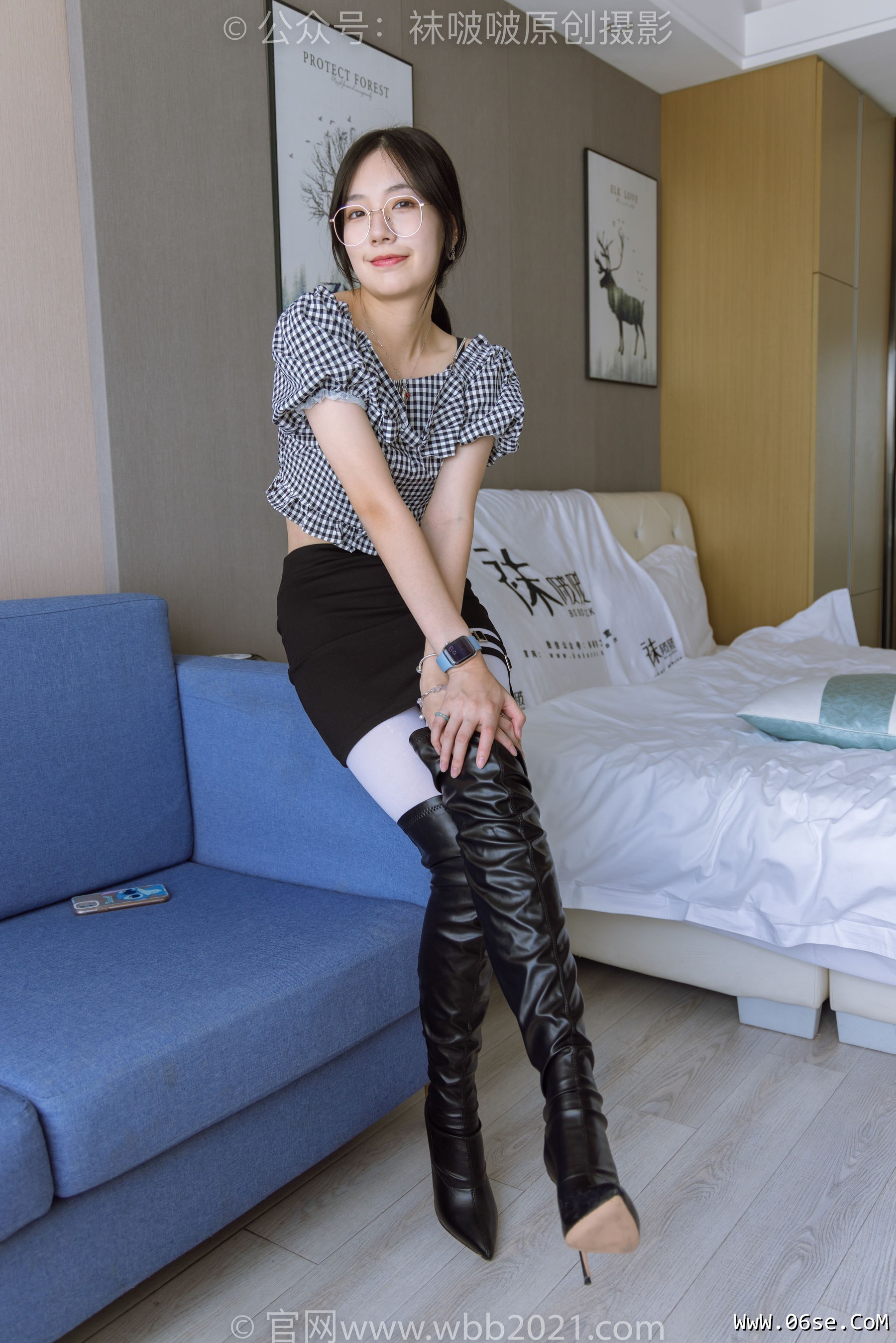 图片[68]-BoBoSocks袜啵啵 No.272 小甜豆 -长靴、高跟鞋、厚白丝[139P]-六色网