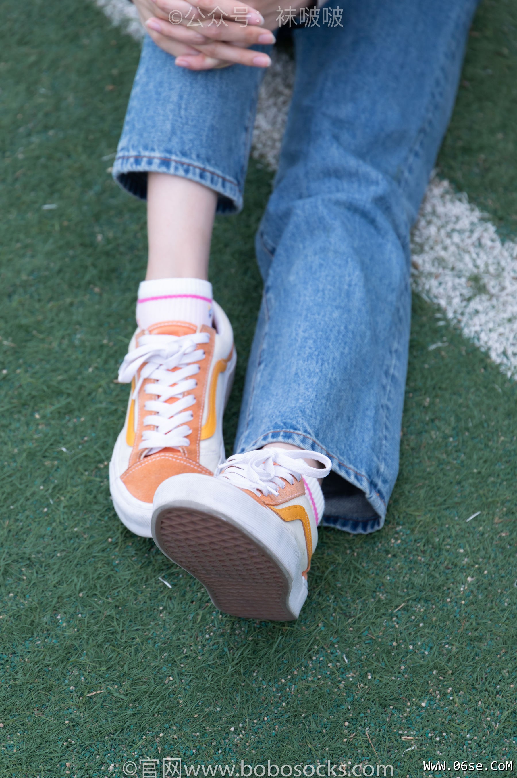 图片[126]-BoBoSocks袜啵啵 No.004 泡芙-vans帆布鞋、白棉袜、裸足[127P]-六色网