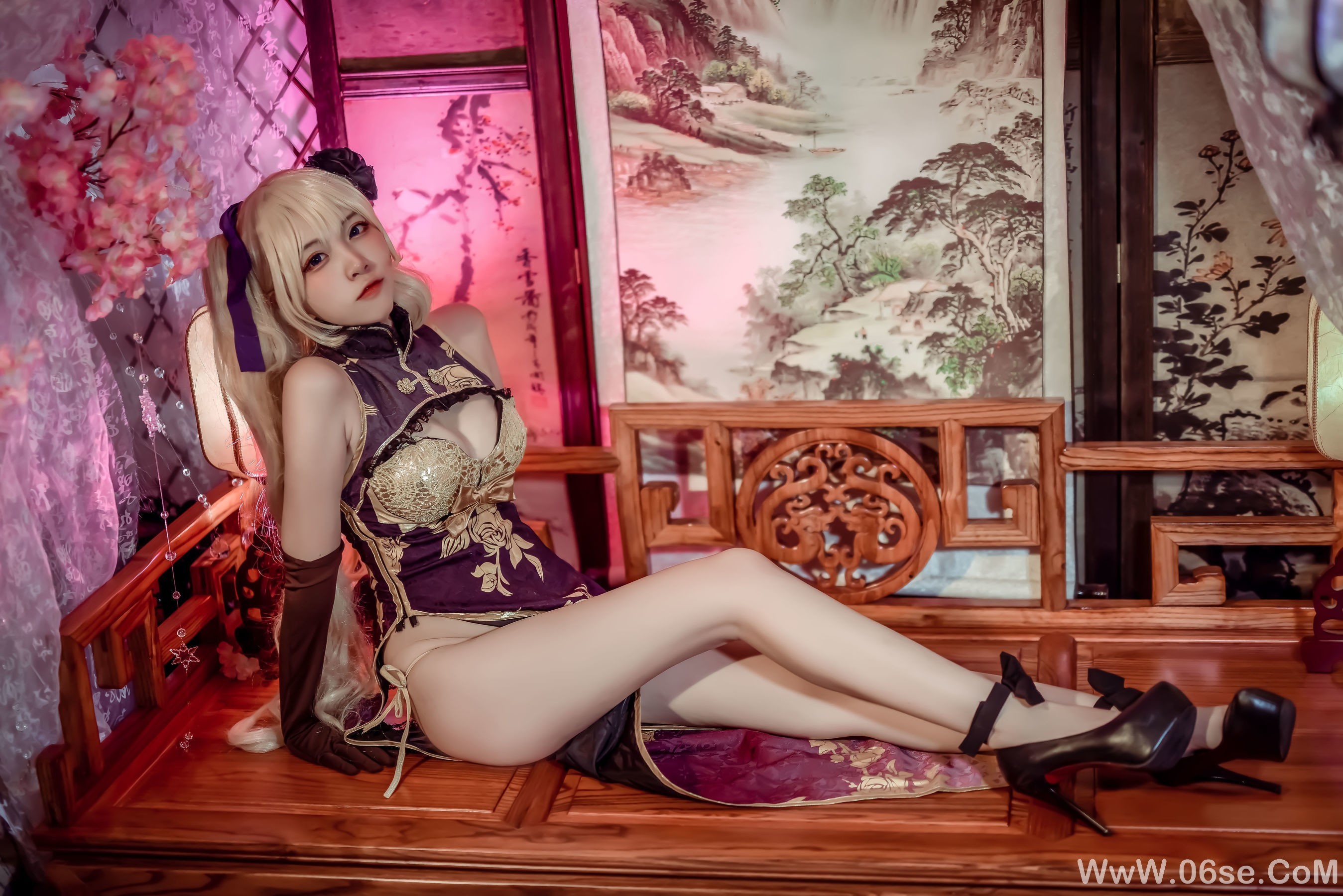 图片[12]-人气Coser二佐Nisa 金莲[20P]-六色网