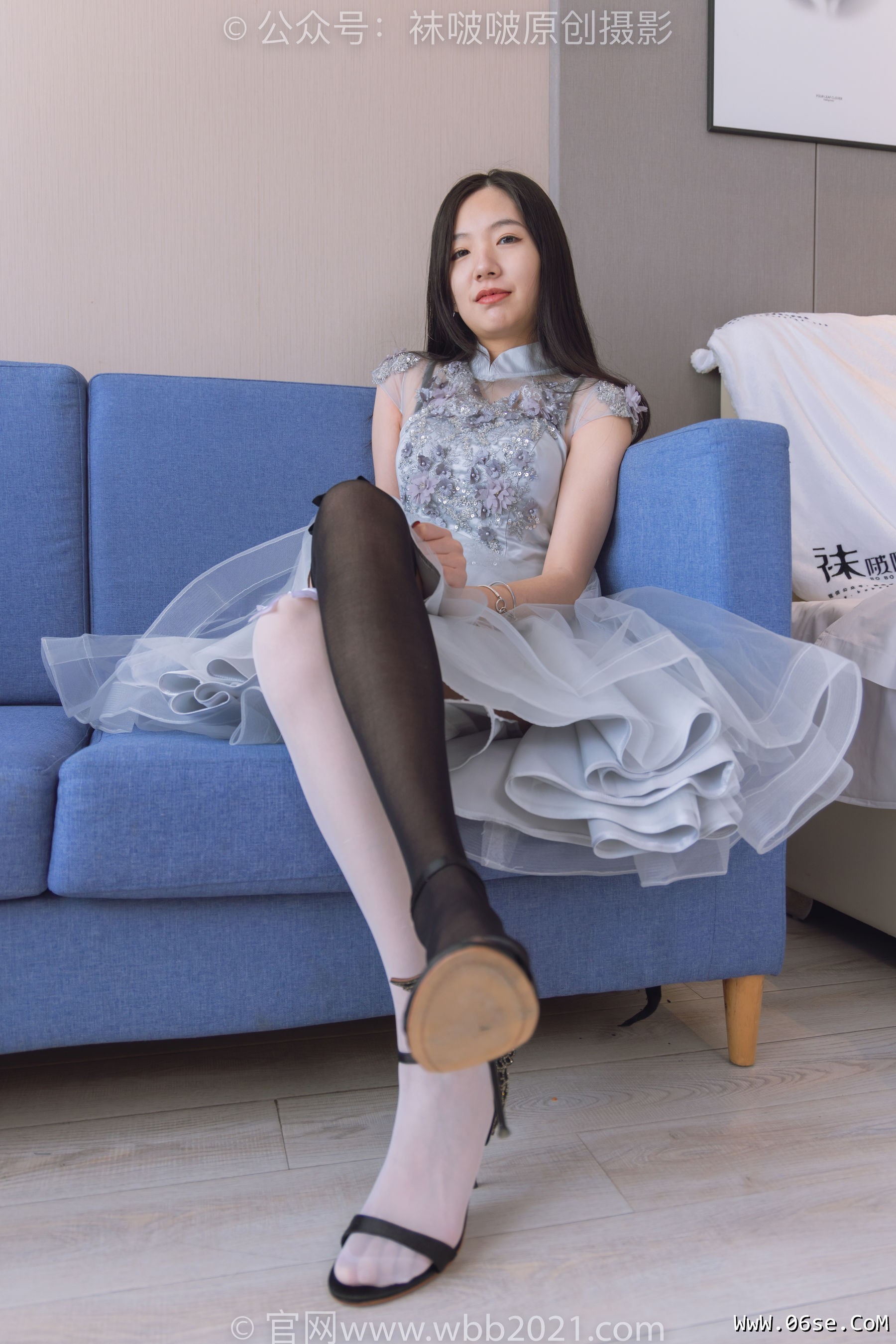 图片[76]-BoBoSocks袜啵啵 No.356 小甜豆 -高跟鞋、黑白丝大腿袜[150P]-六色网