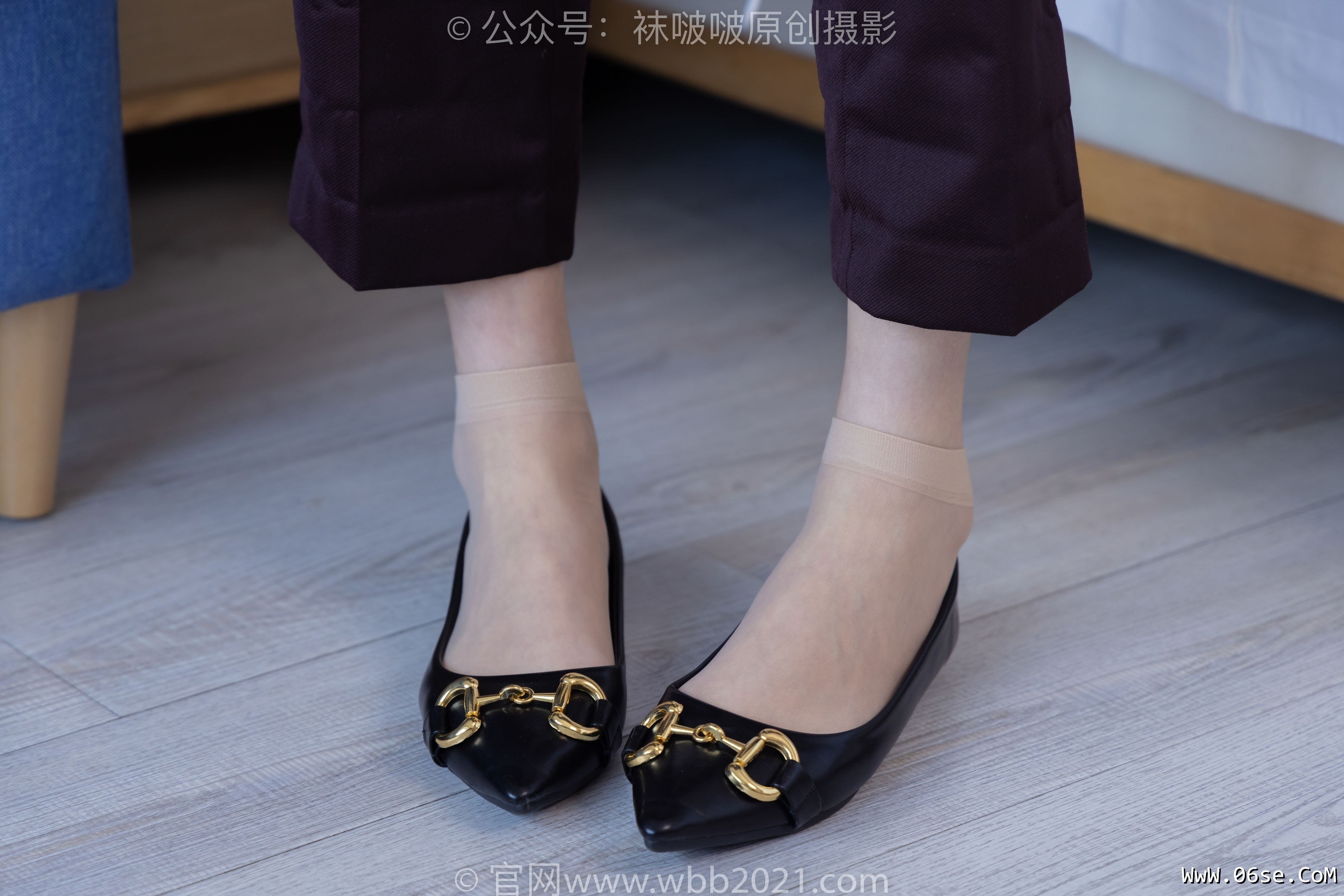 图片[103]-BoBoSocks袜啵啵 No.271 芝士 -平底鞋、短肉丝、银行制服[146P]-六色网