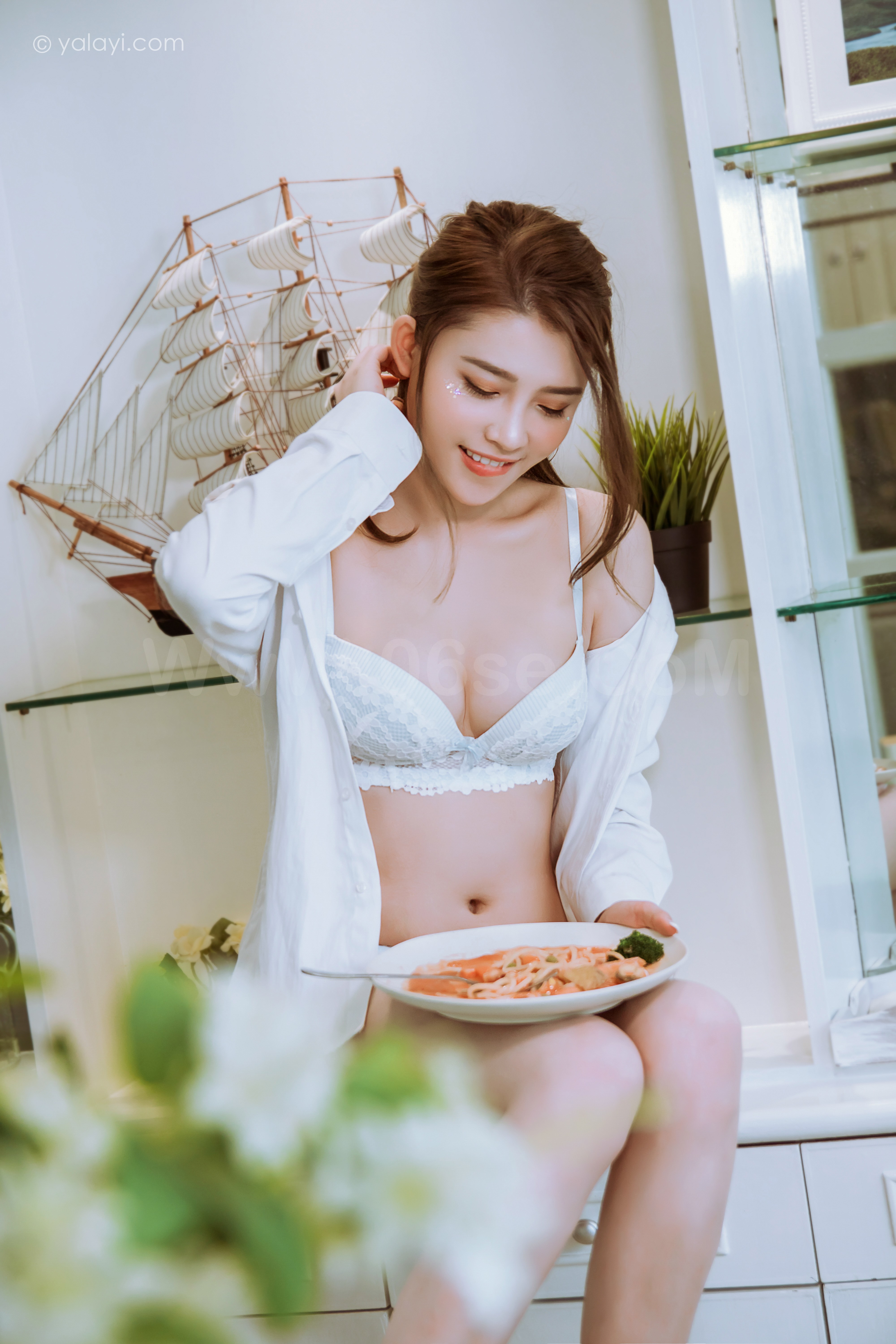 图片[27]-雅拉伊 – 糯糯《冷艳女神》[43P]-六色网