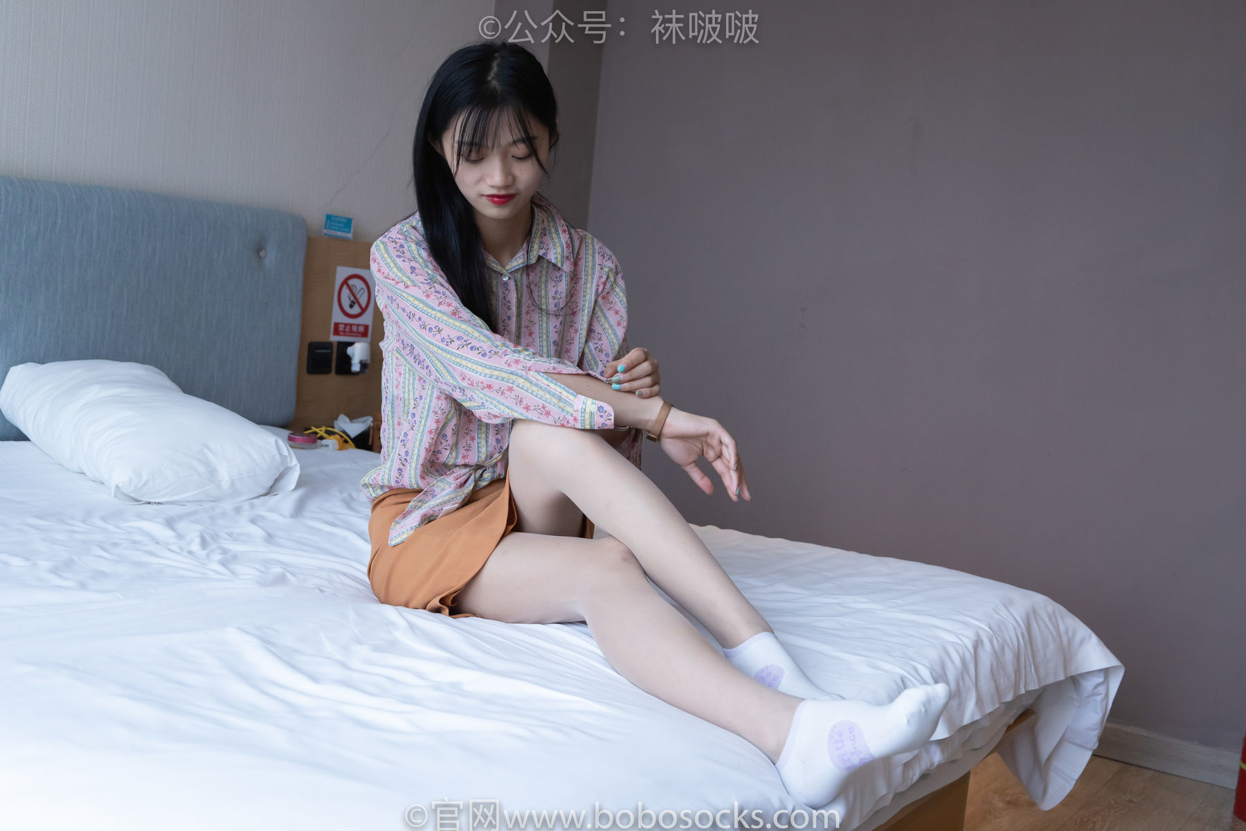 图片[60]-BoBoSocks袜啵啵 No.008 涵涵-帆布鞋、白色短棉袜、肉丝[139P]-六色网