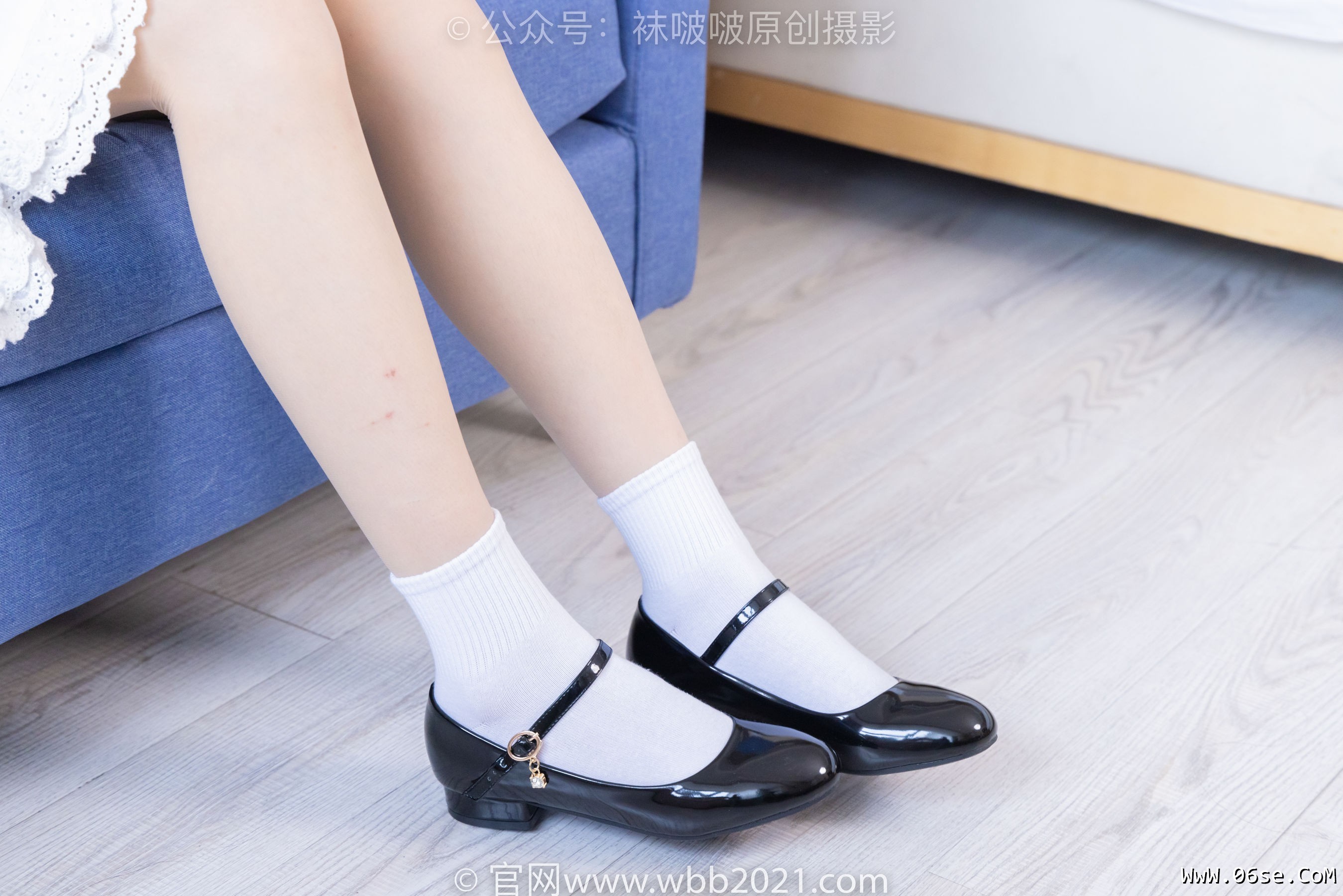 图片[3]-BoBoSocks袜啵啵 No.303 芝士 -皮鞋、厚肉丝、白棉袜、薄肉丝[150P]-六色网