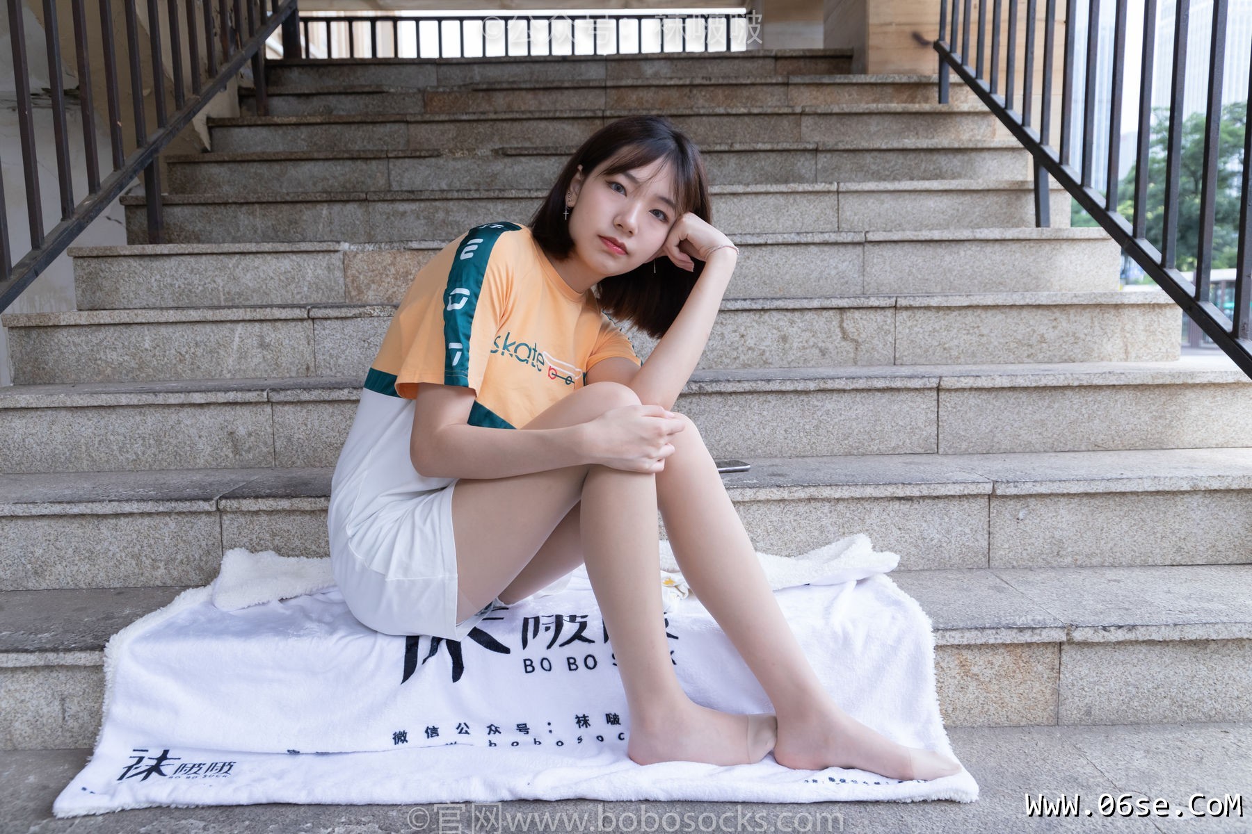图片[114]-BoBoSocks袜啵啵 No.069 小甜豆-vans板鞋、白棉袜、肉丝[135P]-六色网