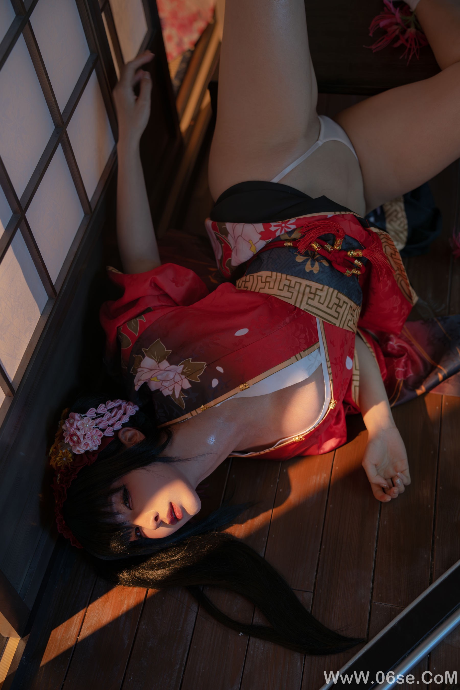 图片[37]-动漫博主蠢沫沫 – 狂三和服[147P]-六色网