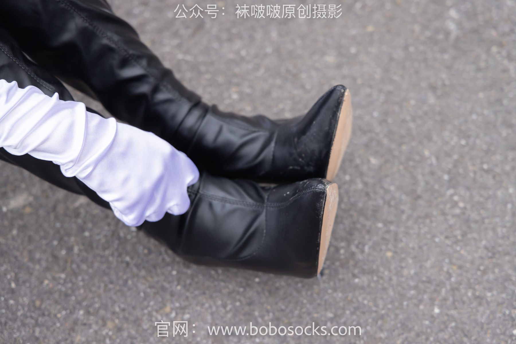 图片[79]-BoBoSocks袜啵啵 No.146 小甜豆-高跟长靴、黑色踩脚裤、肉丝[154P]-六色网