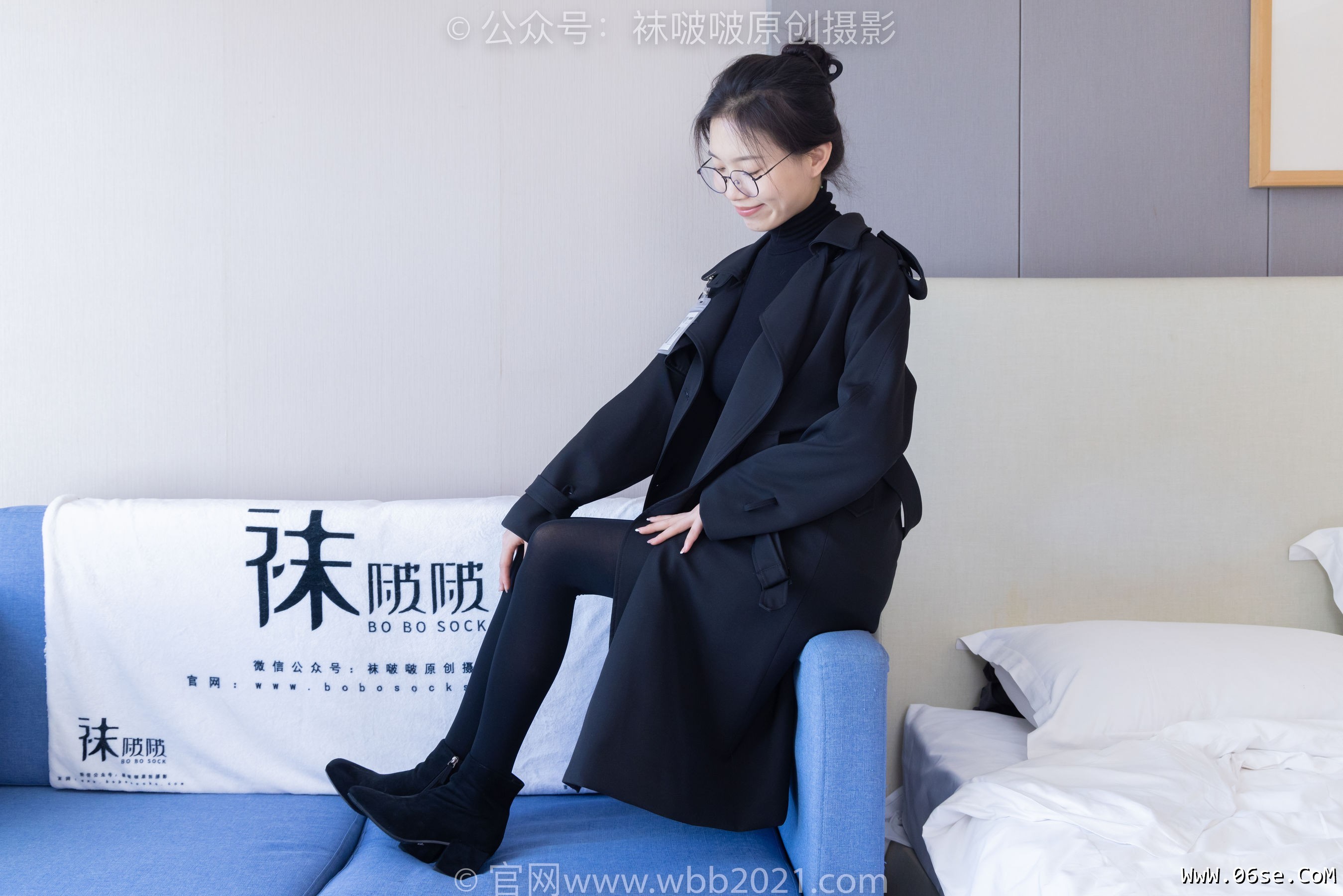 图片[13]-BoBoSocks袜啵啵 No.365 芝士 -短靴、平底鞋、厚黑丝、厚灰丝[140P]-六色网