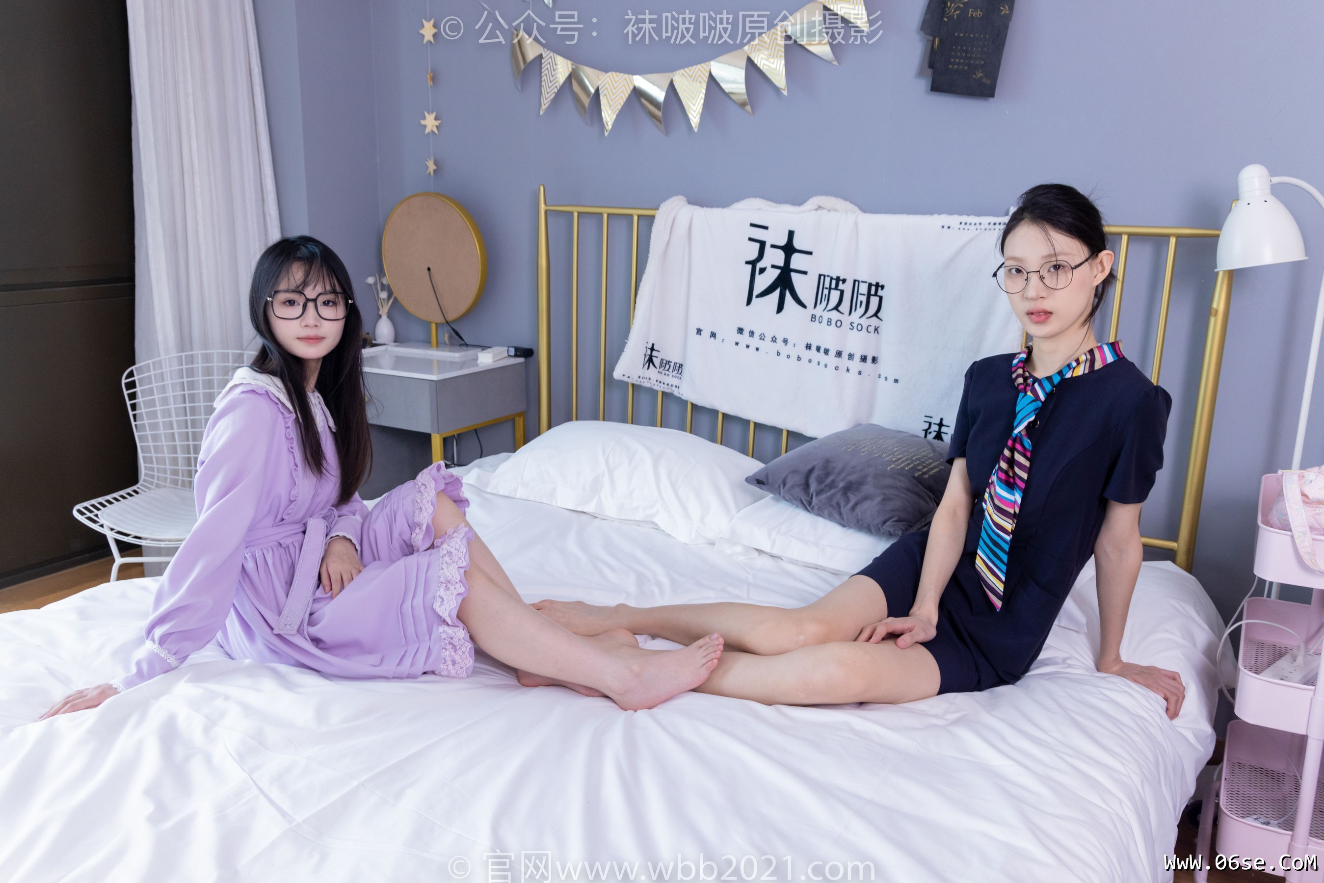 图片[164]-BoBoSocks袜啵啵 No.384 雪糕&甜甜圈 -两双高跟凉鞋、黑丝、白丝、裸足[183P]-六色网