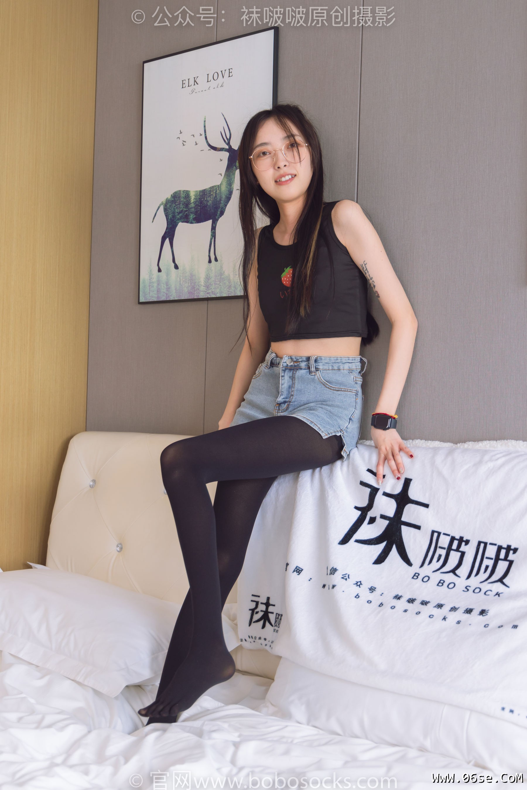 图片[21]-BoBoSocks袜啵啵 No.192 稚予-高跟鞋、黑色五指袜[139P]-六色网