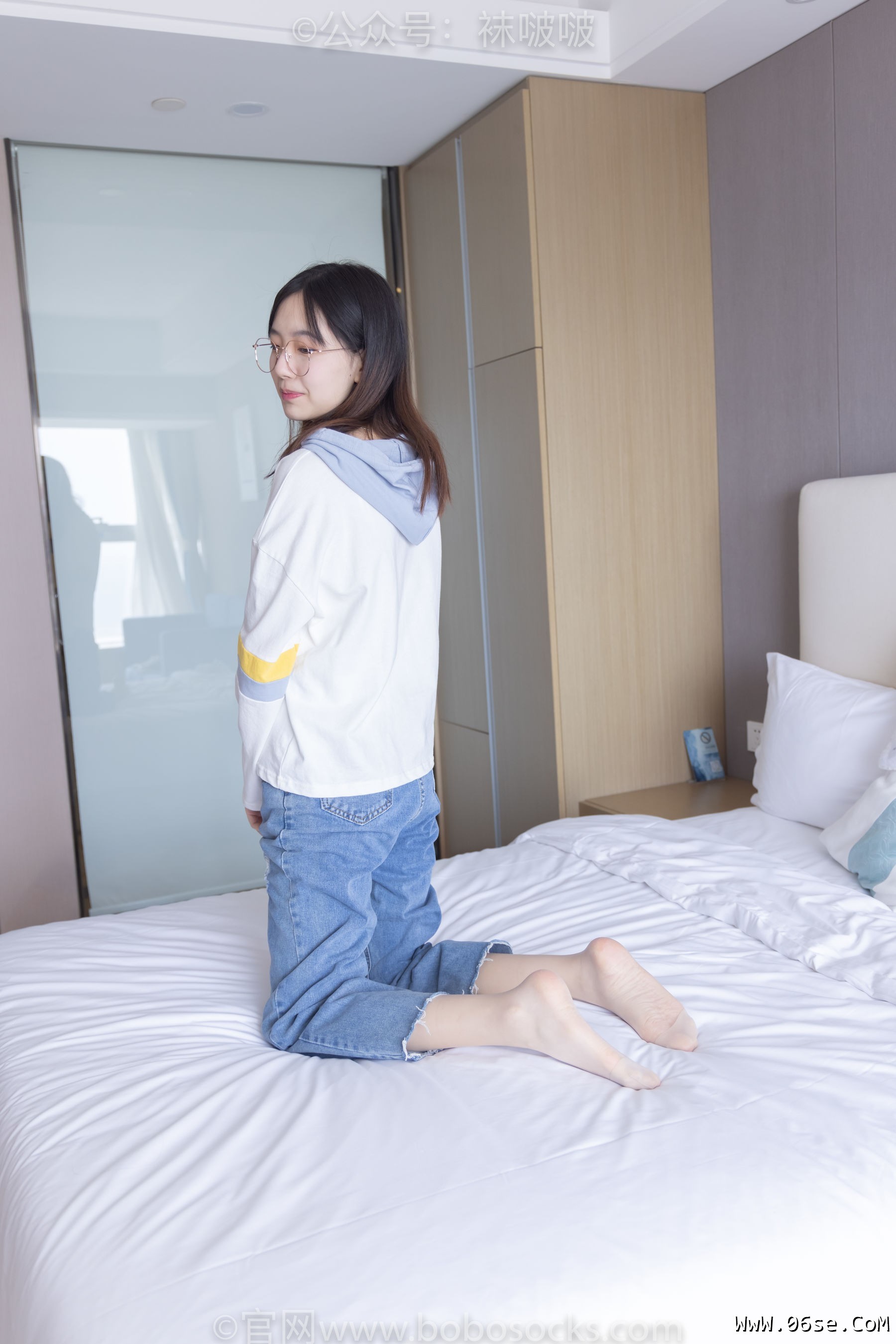 图片[91]-BoBoSocks袜啵啵 No.080 小甜豆-帆布鞋、白棉袜、肉丝[140P]-六色网