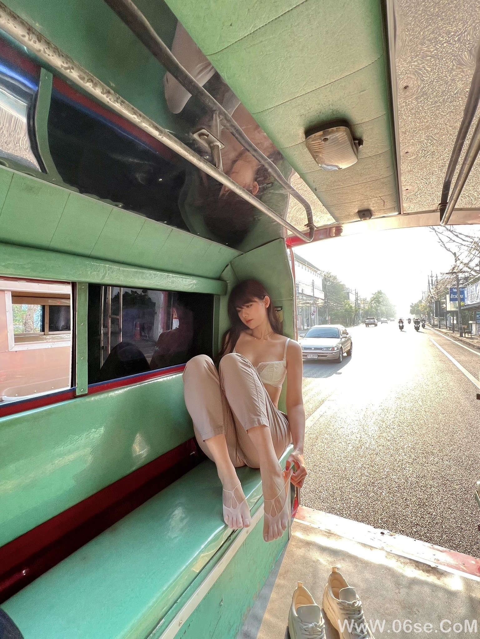 图片[8]-就是阿朱啊 – NO.018 tutu车[9P]-六色网