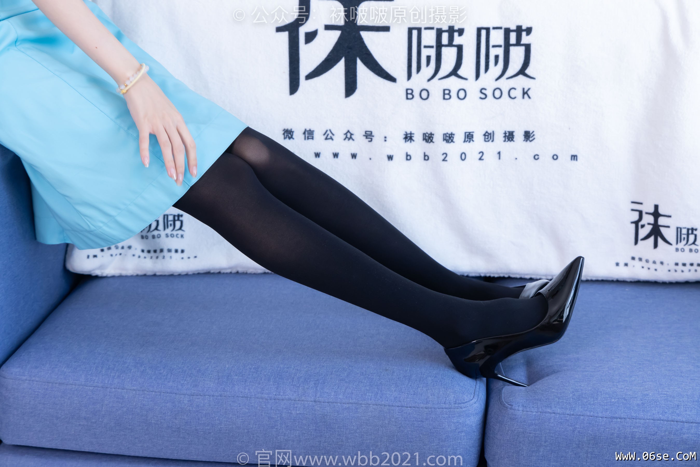 图片[24]-BoBoSocks袜啵啵 No.440 稚予 -高跟鞋、厚黑丝、空姐制服[200P]-六色网