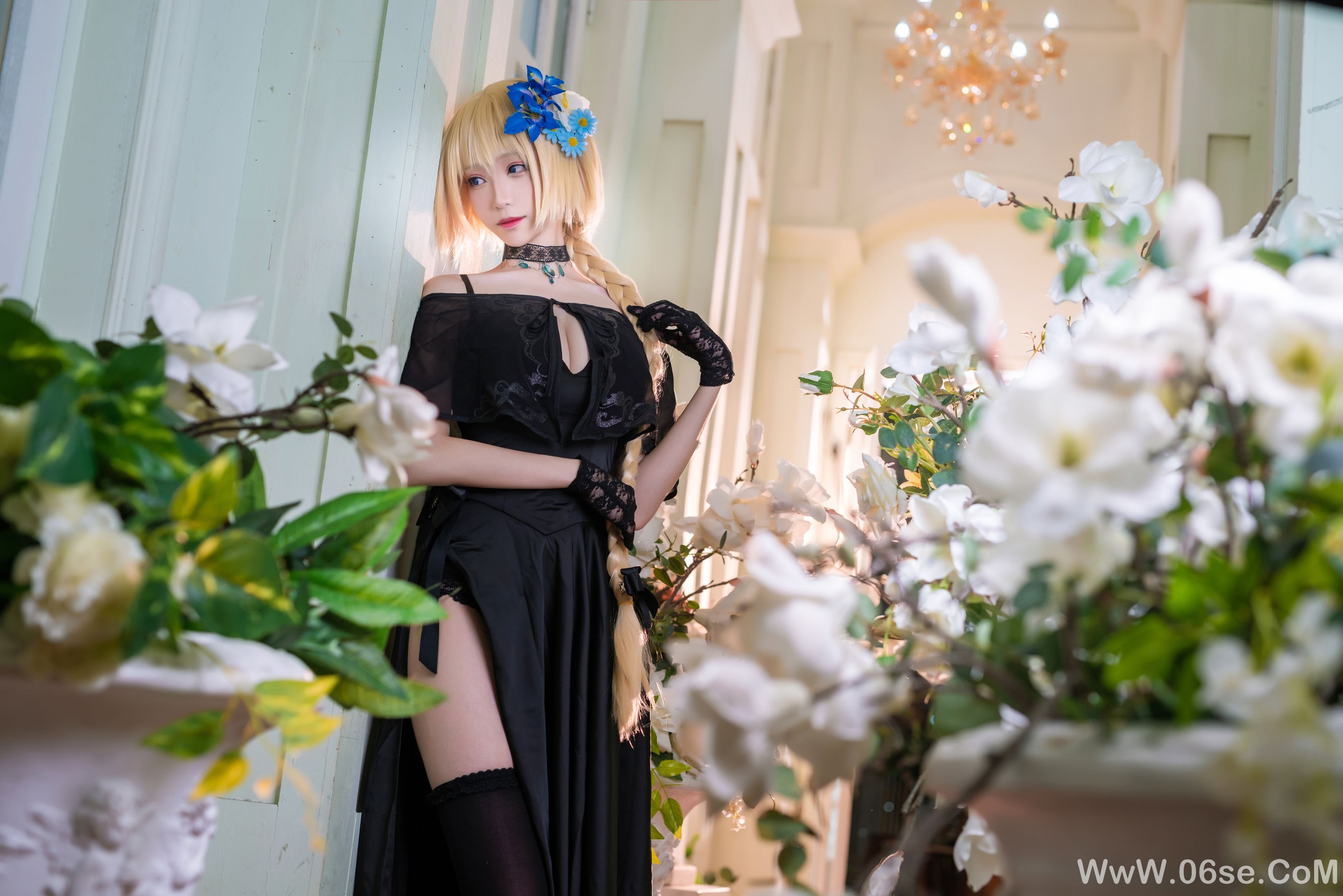 长腿Coser青青子Js 礼服贞德[13P]-六色网
