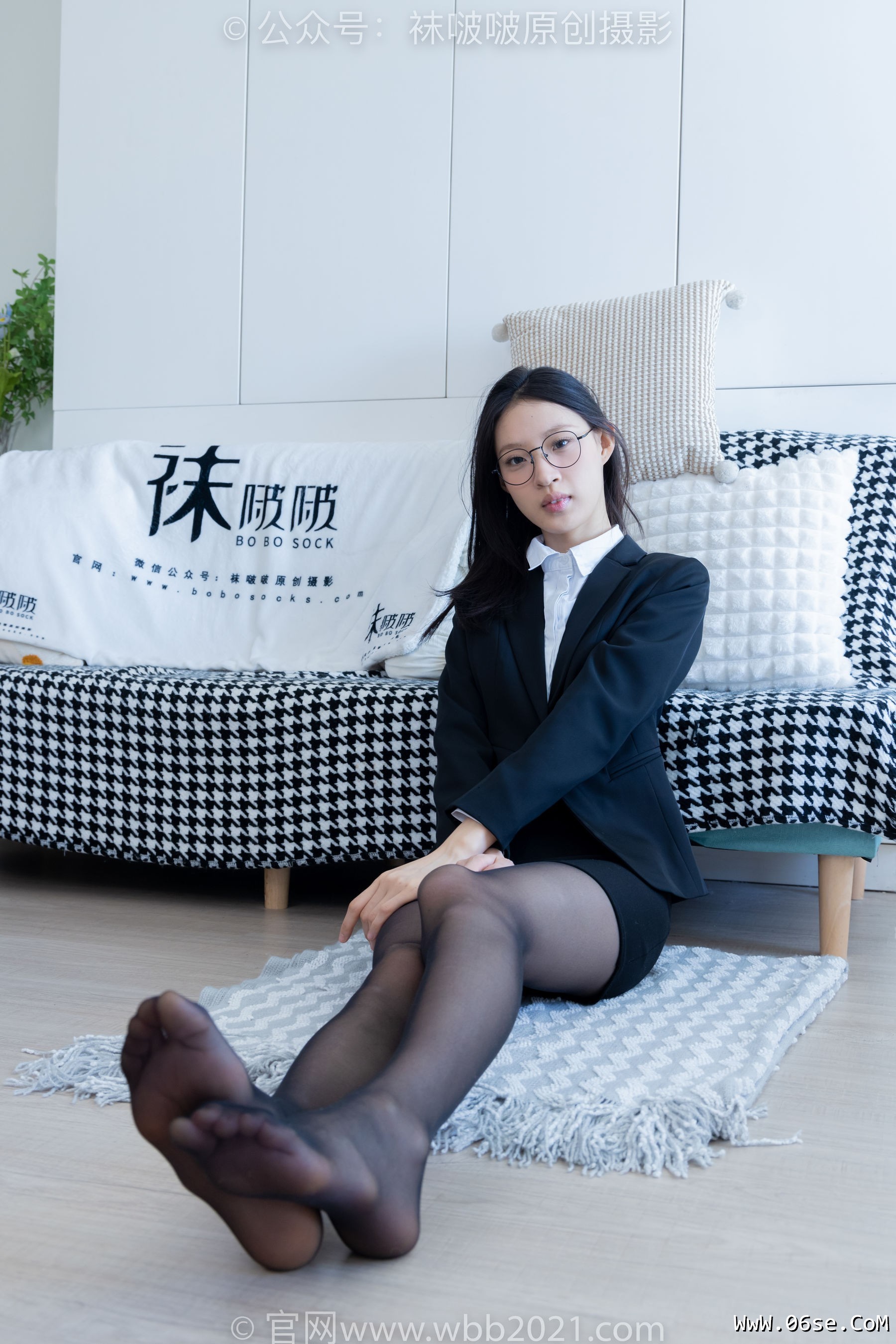 图片[101]-BoBoSocks袜啵啵 No.327 雪糕 -高跟鞋、黑丝、ol风[140P]-六色网