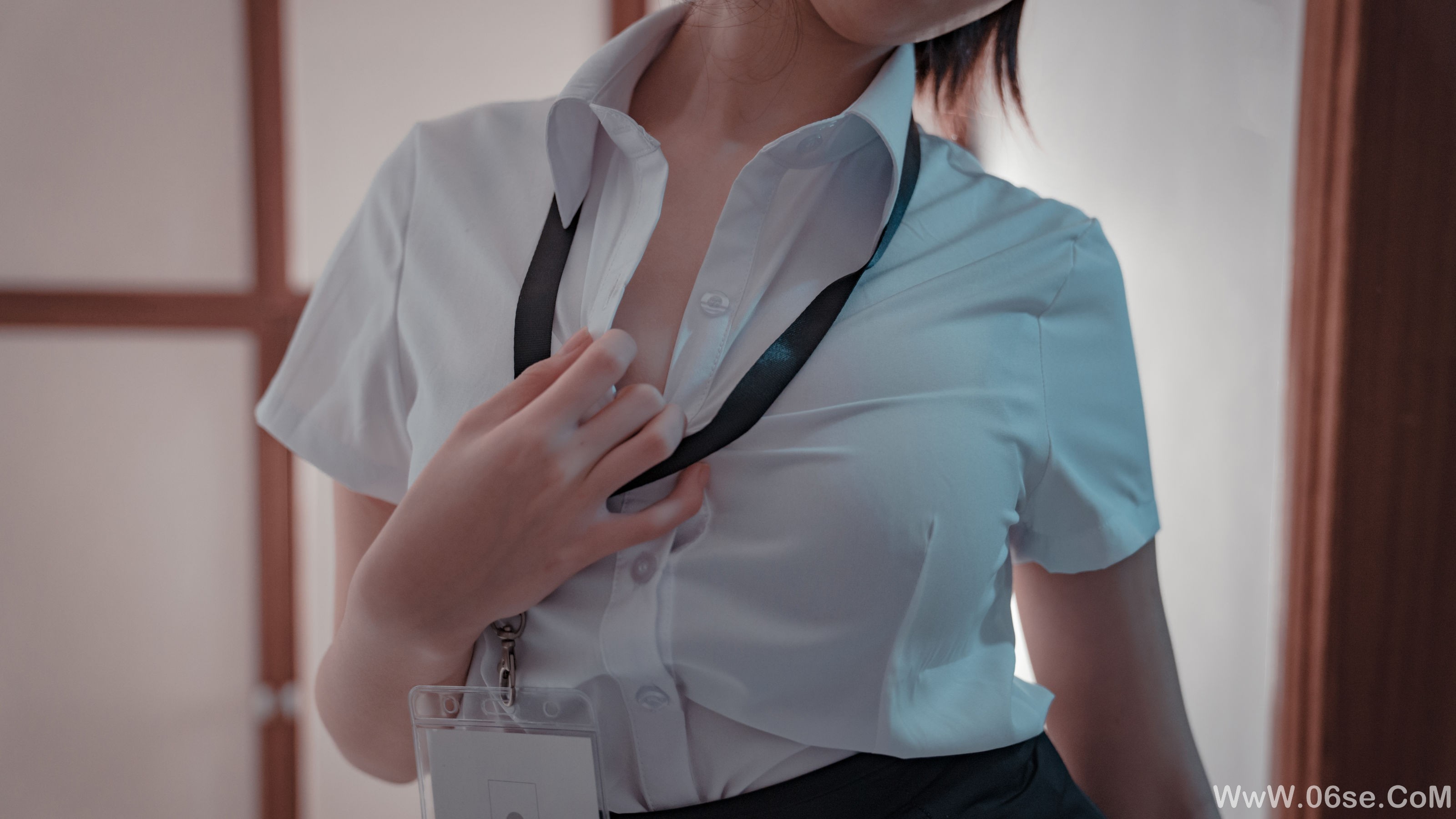 图片[27]-鬼马少女阿薰kaOri 黑丝OL[39P]-六色网