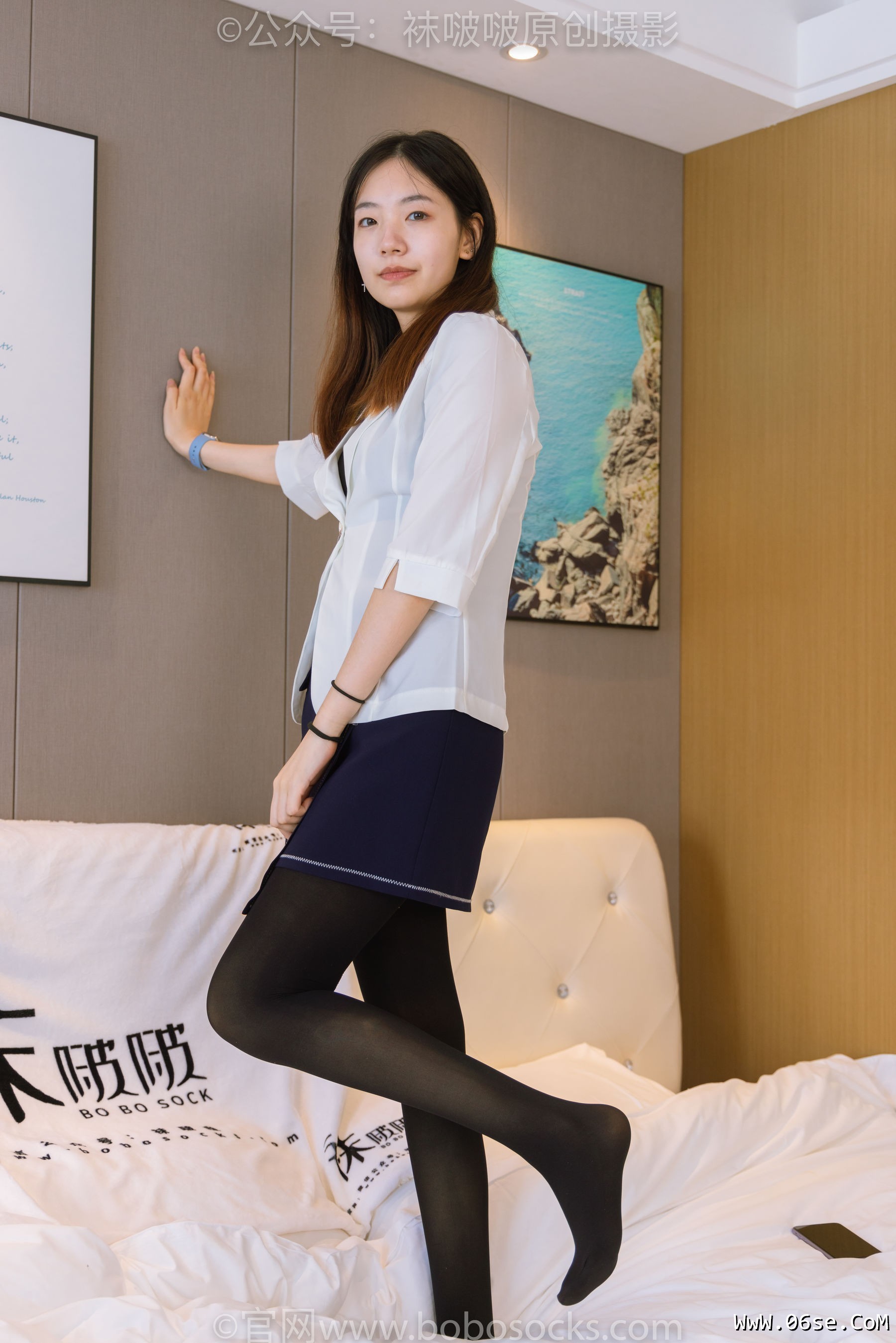 图片[8]-BoBoSocks袜啵啵 No.150 小甜豆-高跟鞋、厚黑丝[140P]-六色网