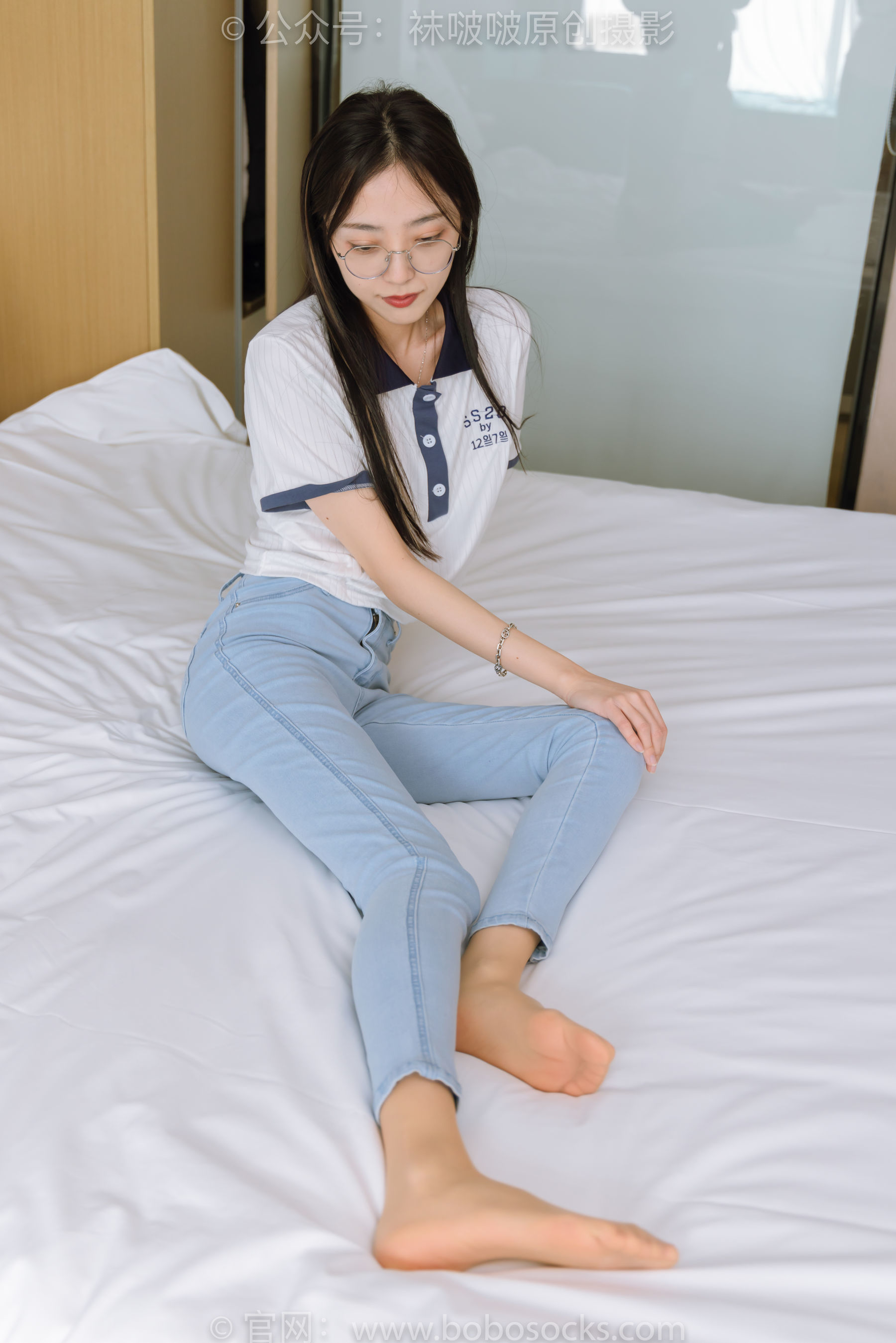 图片[115]-BoBoSocks袜啵啵 No.161 稚予-贝壳头板鞋、肉丝、裤里丝[140P]-六色网