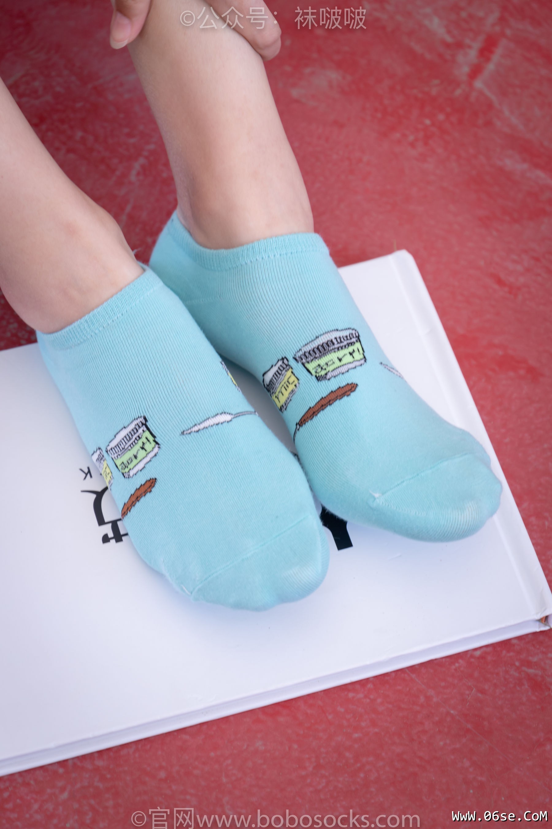 图片[73]-BoBoSocks袜啵啵 积分限定作品006 泡芙-板鞋、天蓝色短棉袜、裸足[138P]-六色网