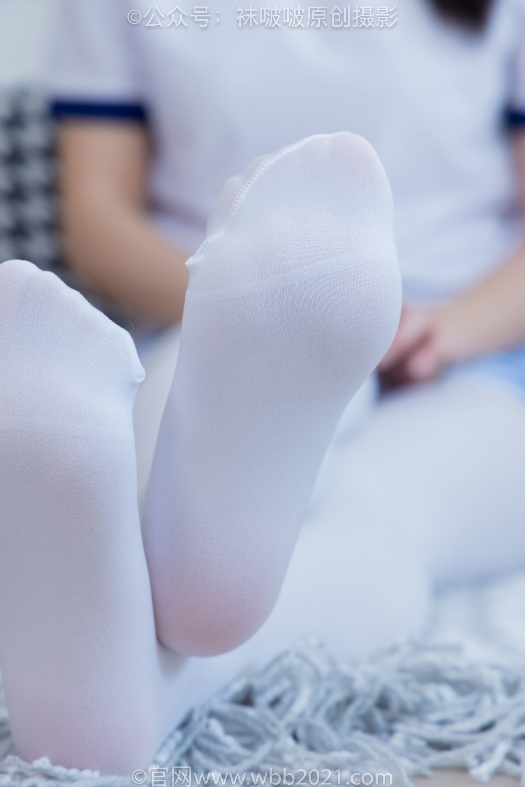 图片[123]-BoBoSocks袜啵啵 No.325 甜甜圈 -皮鞋、厚白丝[145P]-六色网