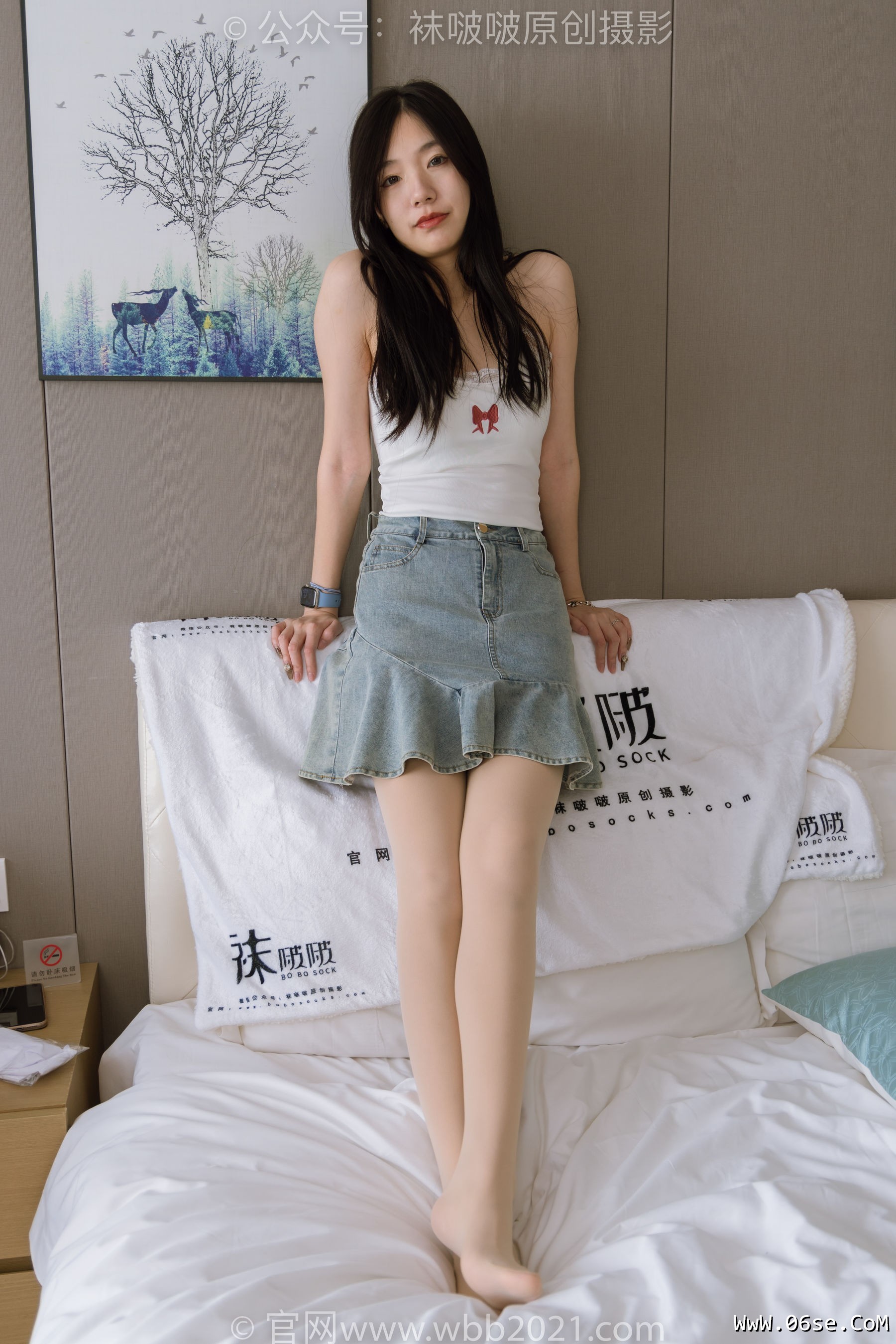 图片[26]-BoBoSocks袜啵啵 No.408 小甜豆 -高跟鞋、厚肉丝、丝袜和裸足踩奶油蛋糕和泡芙剧情[157P] (1)-六色网