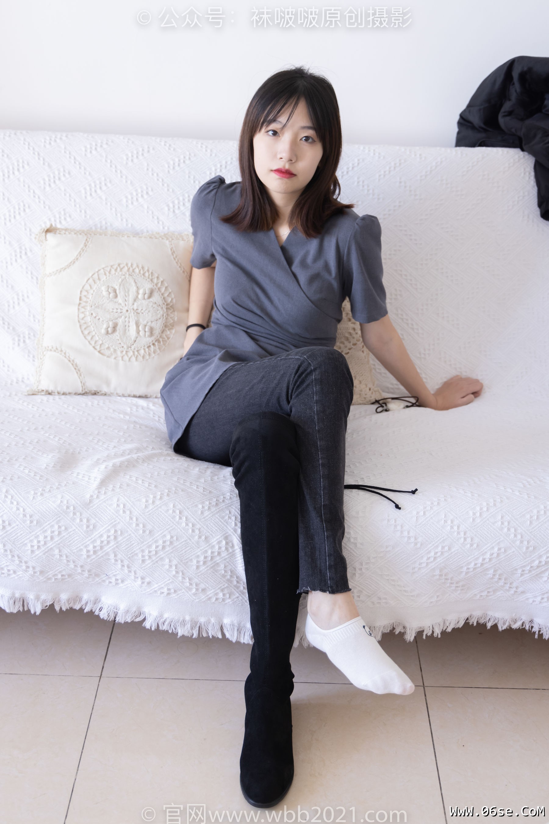图片[32]-BoBoSocks袜啵啵 No.256 小甜豆 -长靴、短白棉袜[132P]-六色网