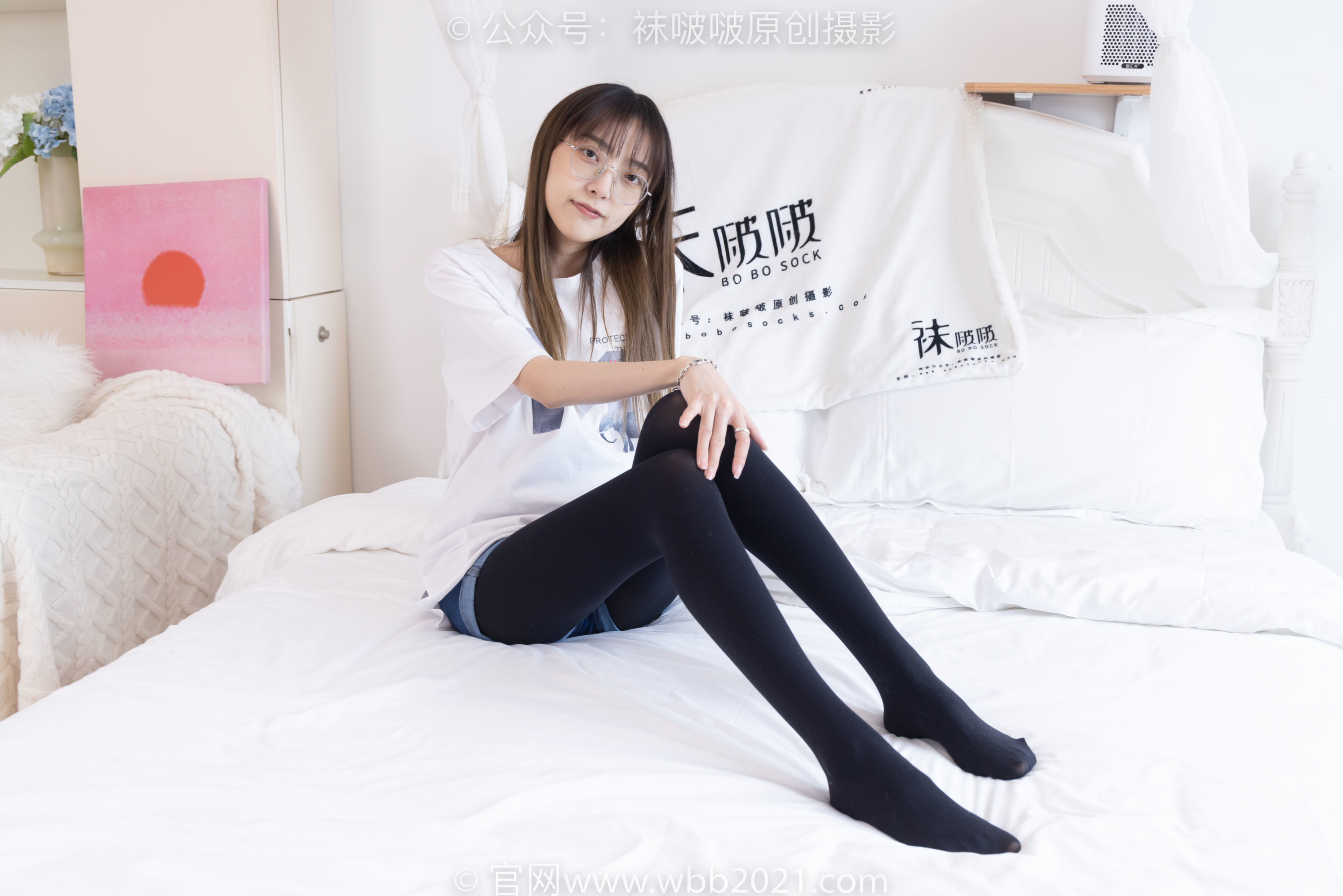 图片[117]-BoBoSocks袜啵啵 No.330 稚予 -高跟鞋、厚黑丝[150P]-六色网