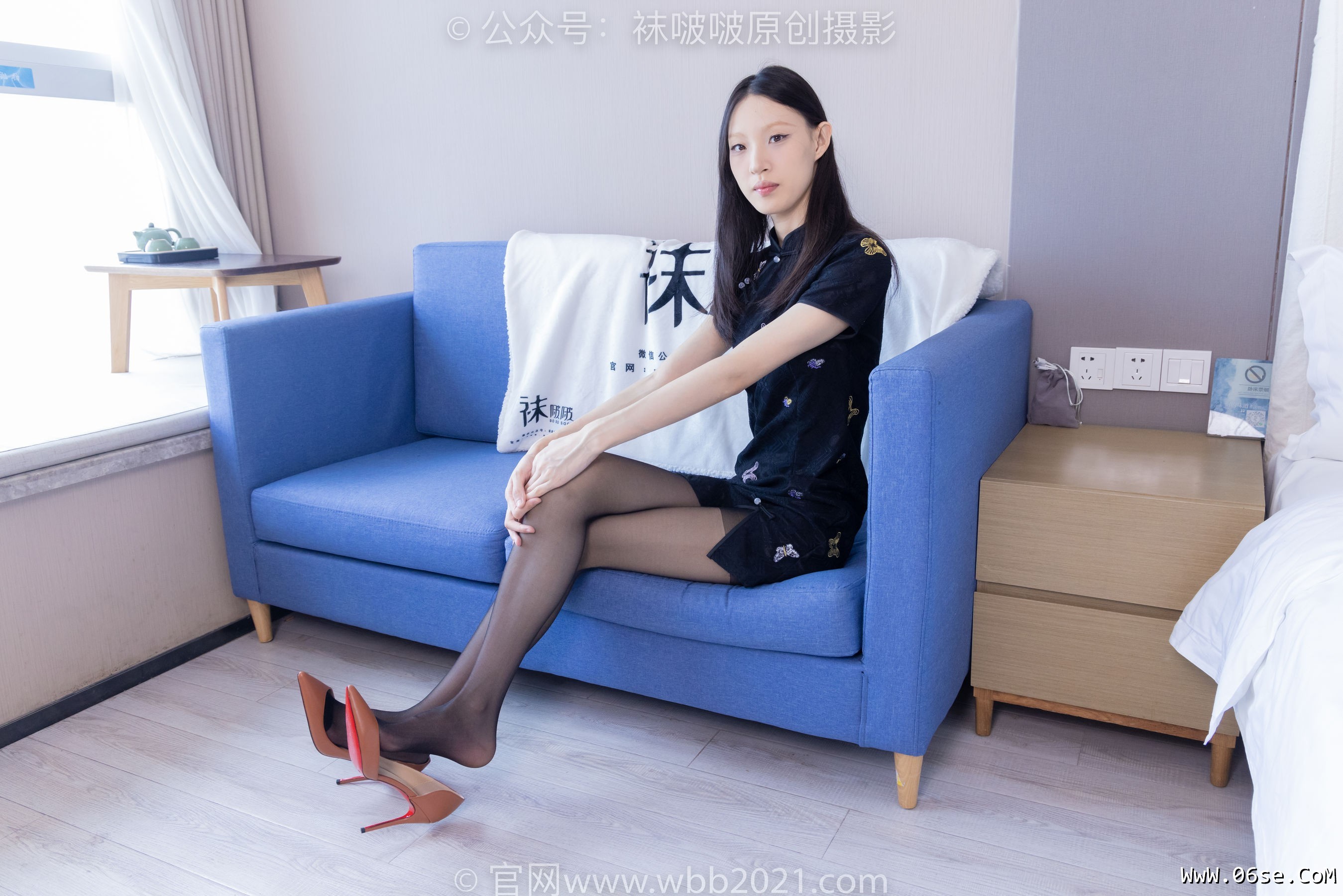 图片[164]-BoBoSocks袜啵啵 No.386 雪糕 -高跟鞋、黑丝、旗袍[170P]-六色网