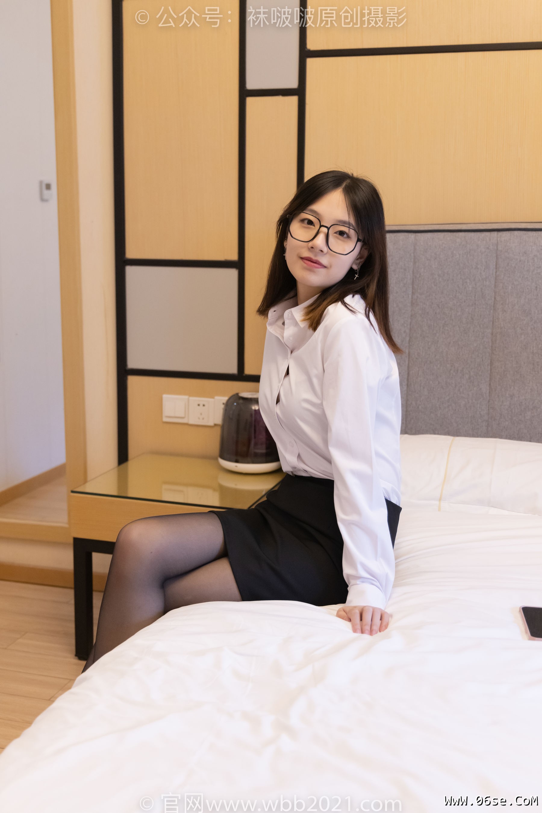 BoBoSocks袜啵啵 No.244 小甜豆 -高跟鞋、黑丝、ol制服[134P]-六色网