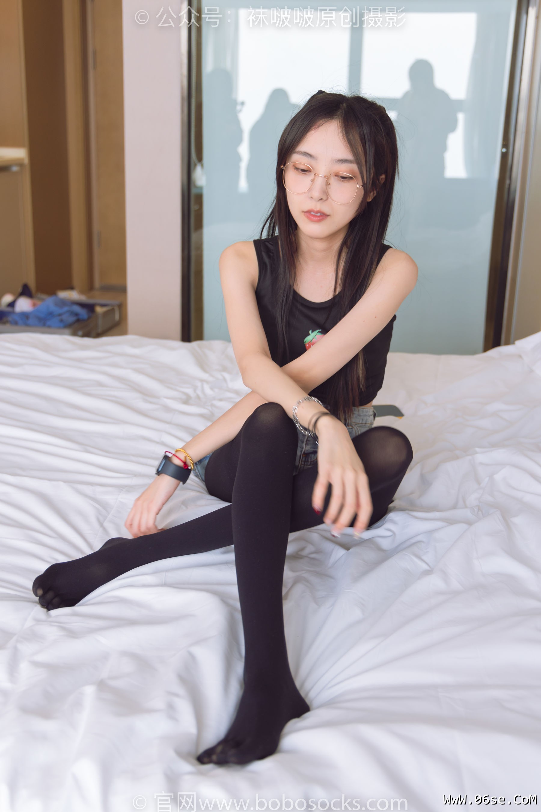 图片[37]-BoBoSocks袜啵啵 No.192 稚予-高跟鞋、黑色五指袜[139P]-六色网