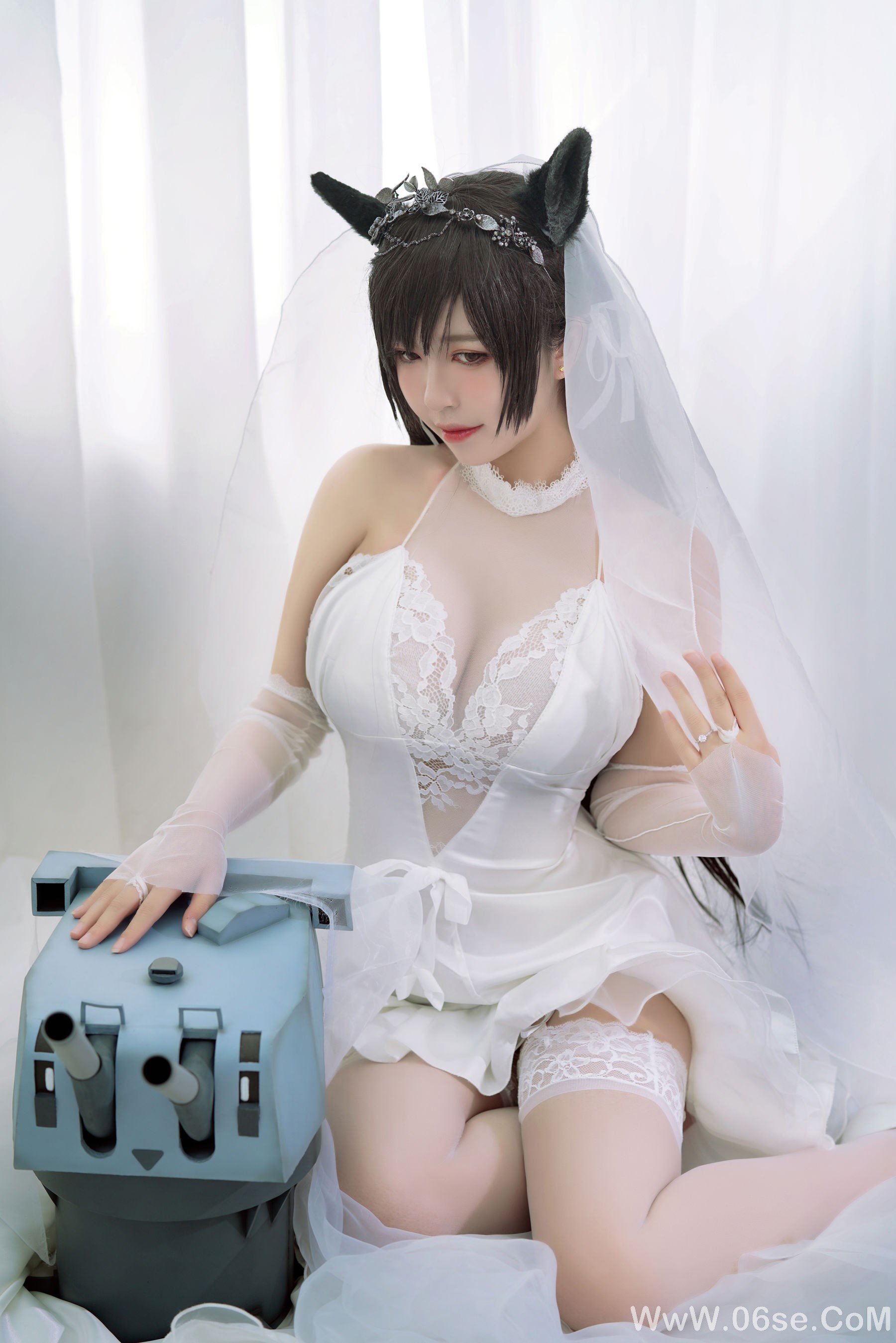 图片[2]-半半子 爱宕花嫁[30P]-六色网