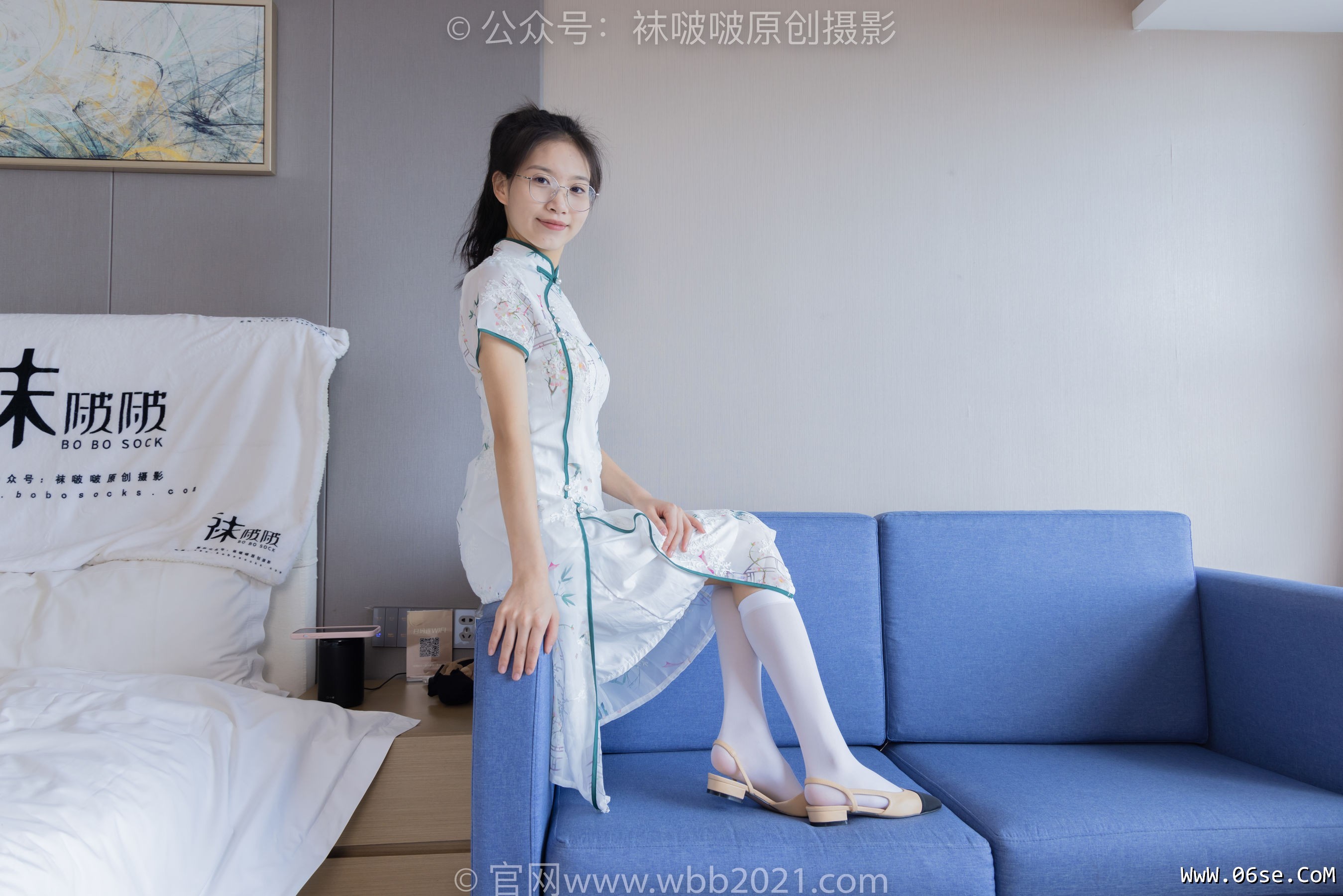 图片[58]-BoBoSocks袜啵啵 No.371 芝士 -平底鞋、高跟凉鞋、厚白丝小腿袜、短白丝[140P]-六色网