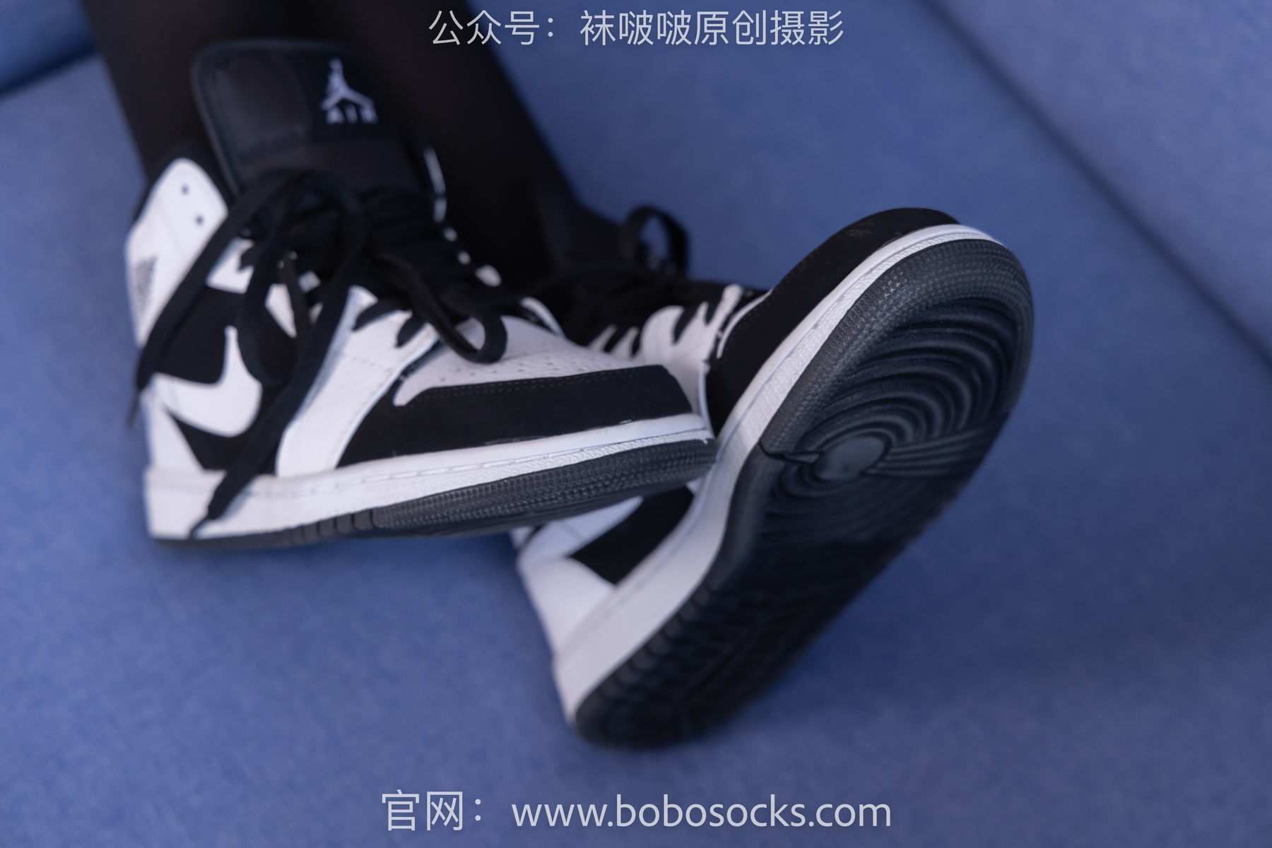 图片[57]-BoBoSocks袜啵啵 No.132 小甜豆-aj1板鞋、蓝色短靴、厚黑丝、厚红丝[145P]-六色网