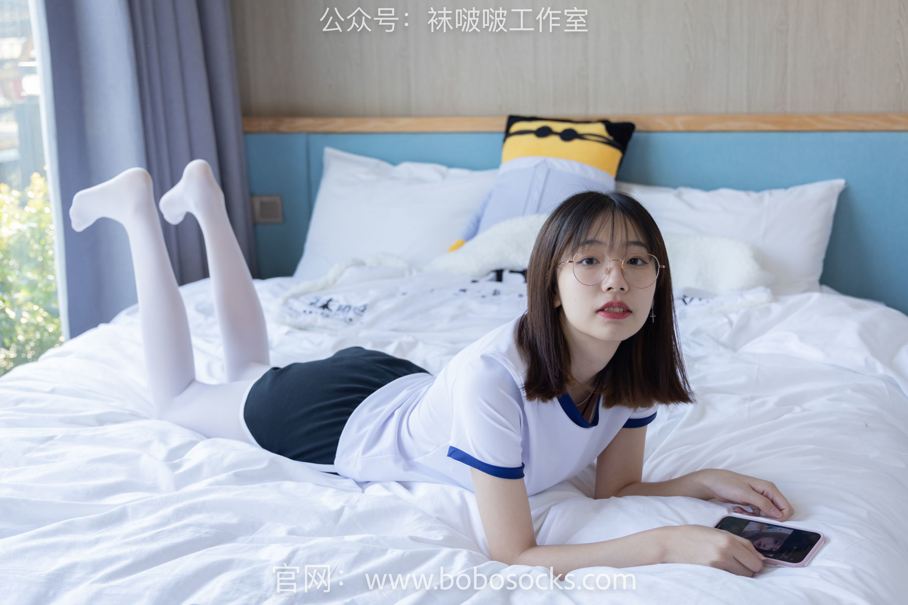 图片[94]-BoBoSocks袜啵啵 No.108 小甜豆-皮鞋、厚白丝、踩奶油蛋糕剧情[137P]-六色网