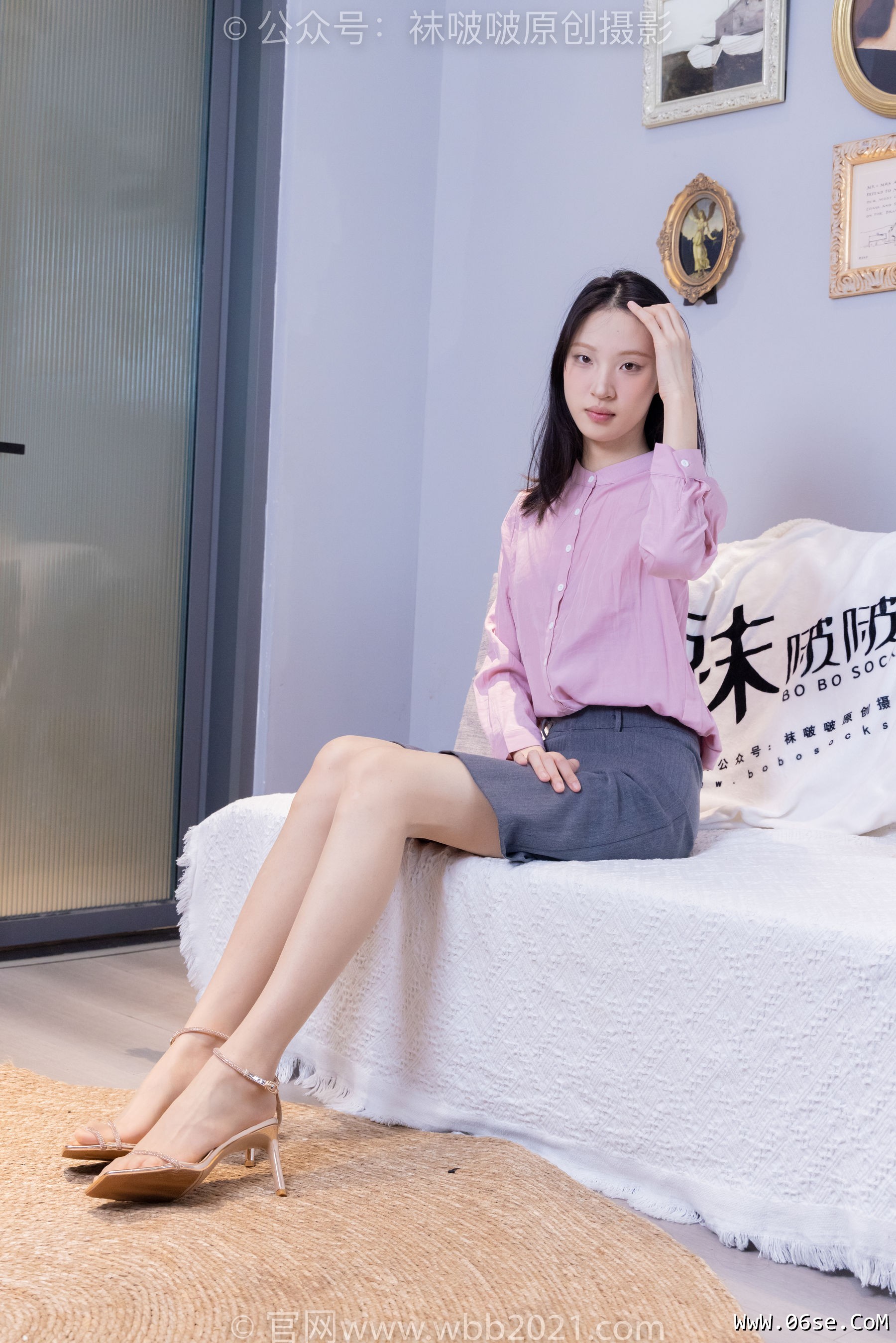 图片[115]-BoBoSocks袜啵啵 No.341 雪糕 -高跟鞋、高跟凉鞋、肉丝、裸足[150P]-六色网