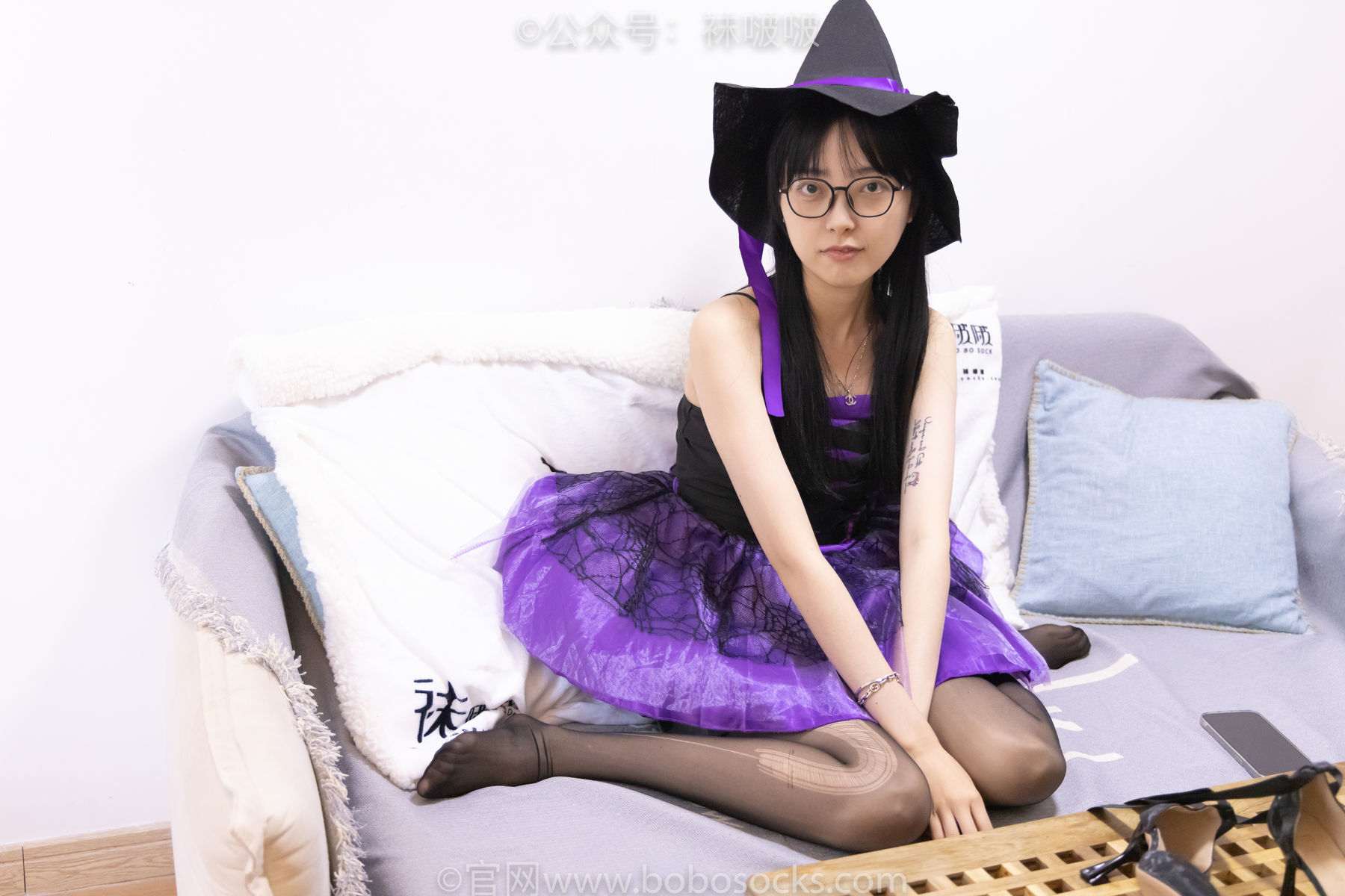 图片[106]-BoBoSocks袜啵啵 No.051 稚予-魔女装、高跟鞋、黑丝[123P]-六色网