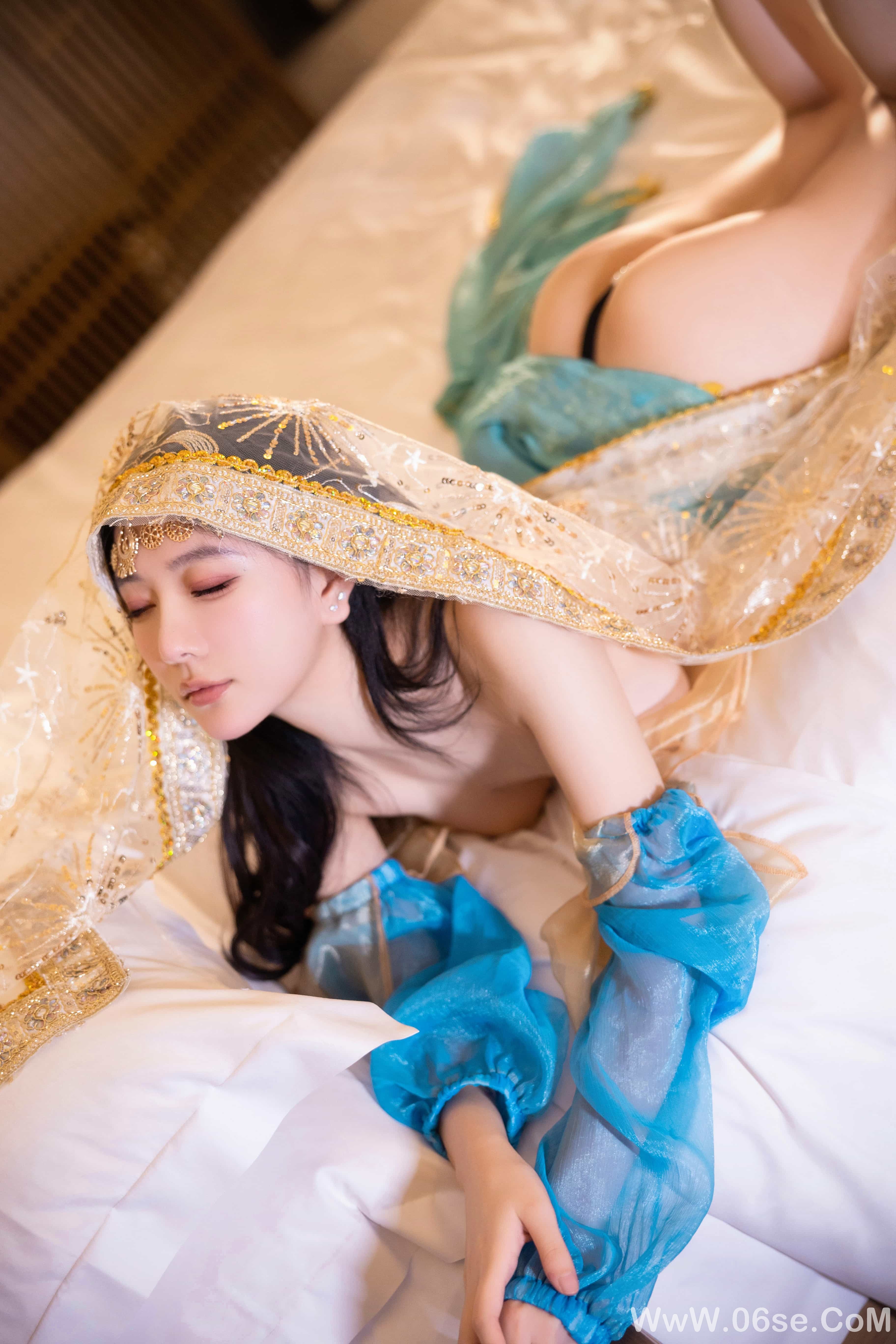 图片[80]-谢小蒽(幼幼) – 西域舞娘写真[92P]-六色网