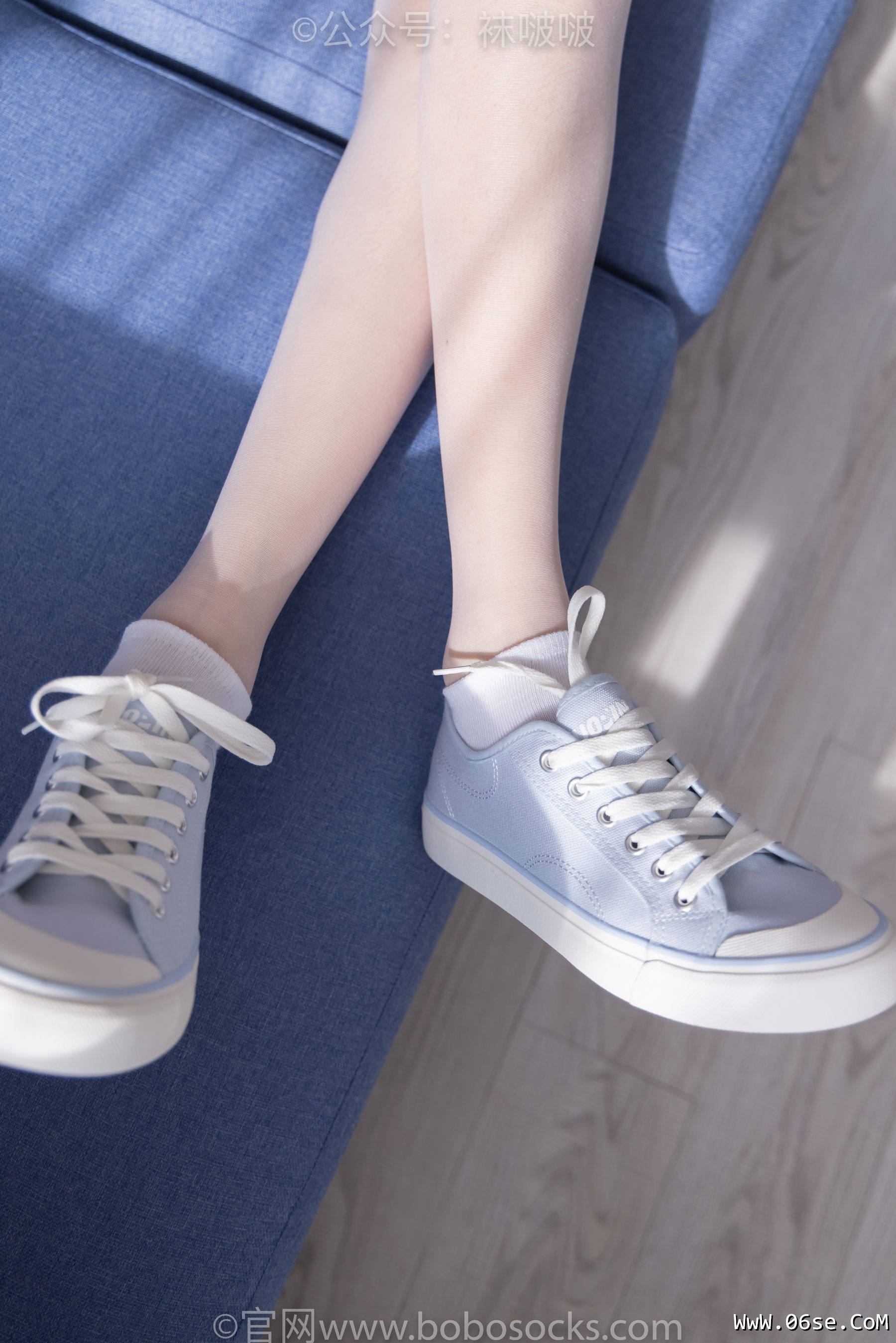 图片[19]-BoBoSocks袜啵啵 No.037 稚予-帆布鞋、短白棉袜、白丝[136P]-六色网