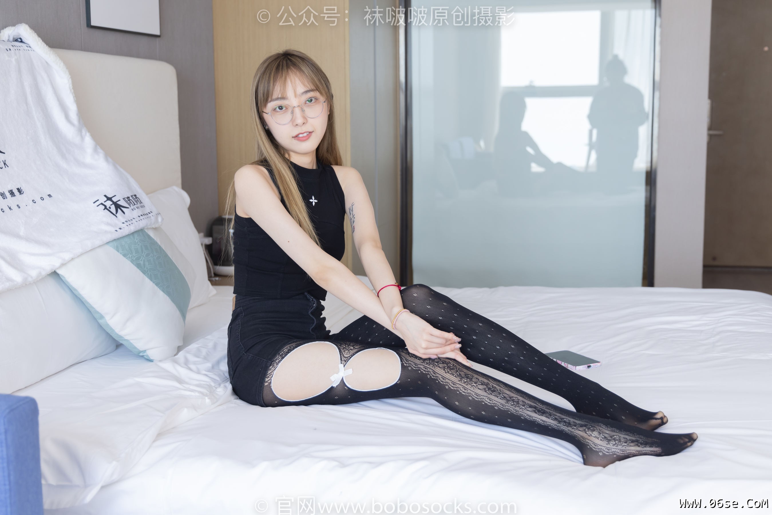 图片[67]-BoBoSocks袜啵啵 No.219 稚予-板鞋、拖鞋、厚黑丝、蕾丝黑丝[140P]-六色网