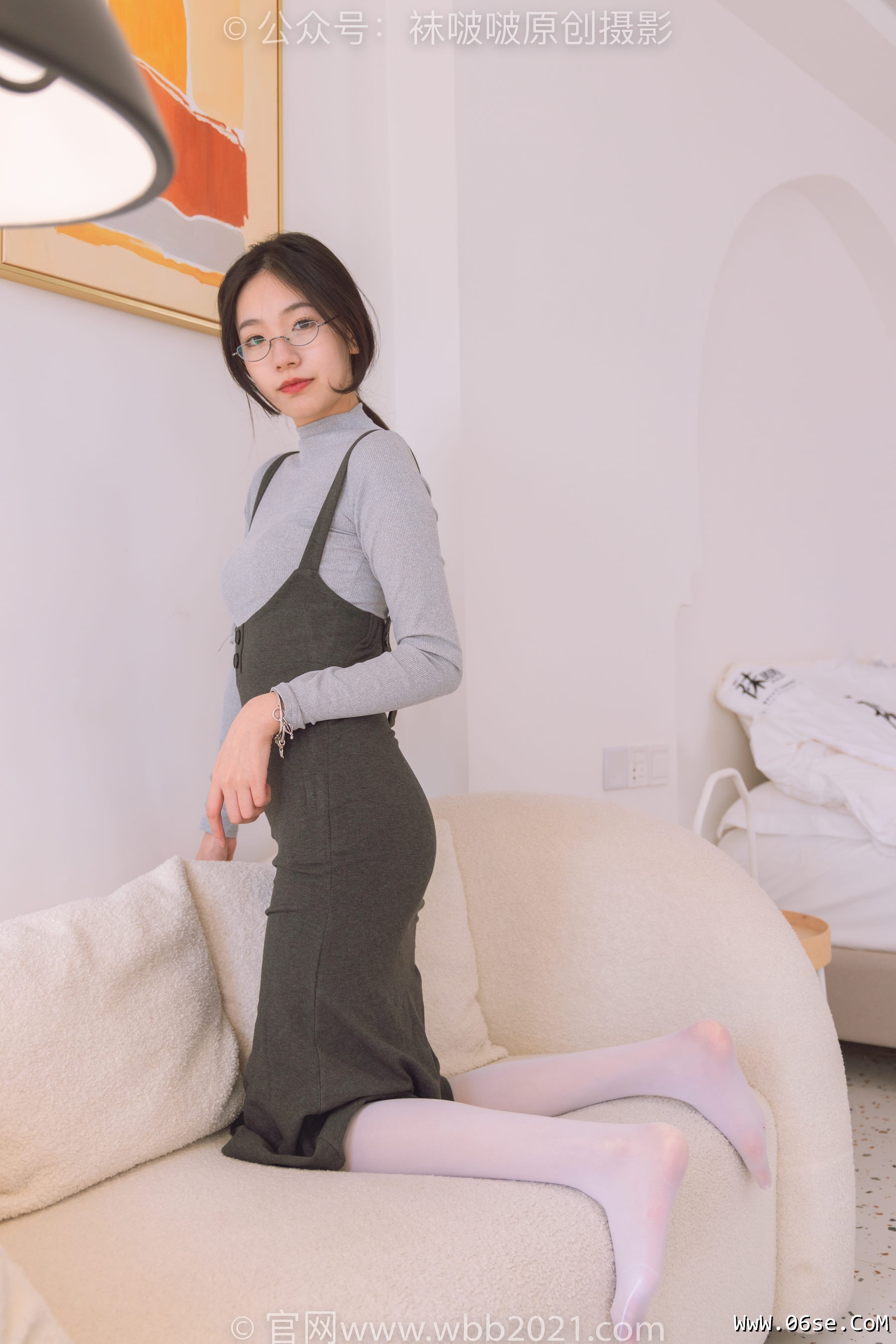 图片[127]-BoBoSocks袜啵啵 No.242 小甜豆-高跟鞋、厚白丝[140P]-六色网