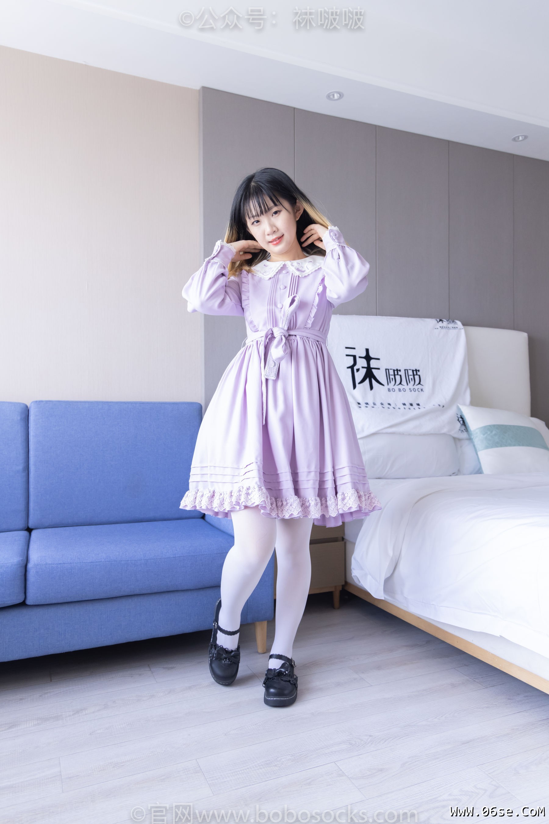 图片[19]-BoBoSocks袜啵啵 No.079 砂糖-皮鞋、厚白丝[140P]-六色网