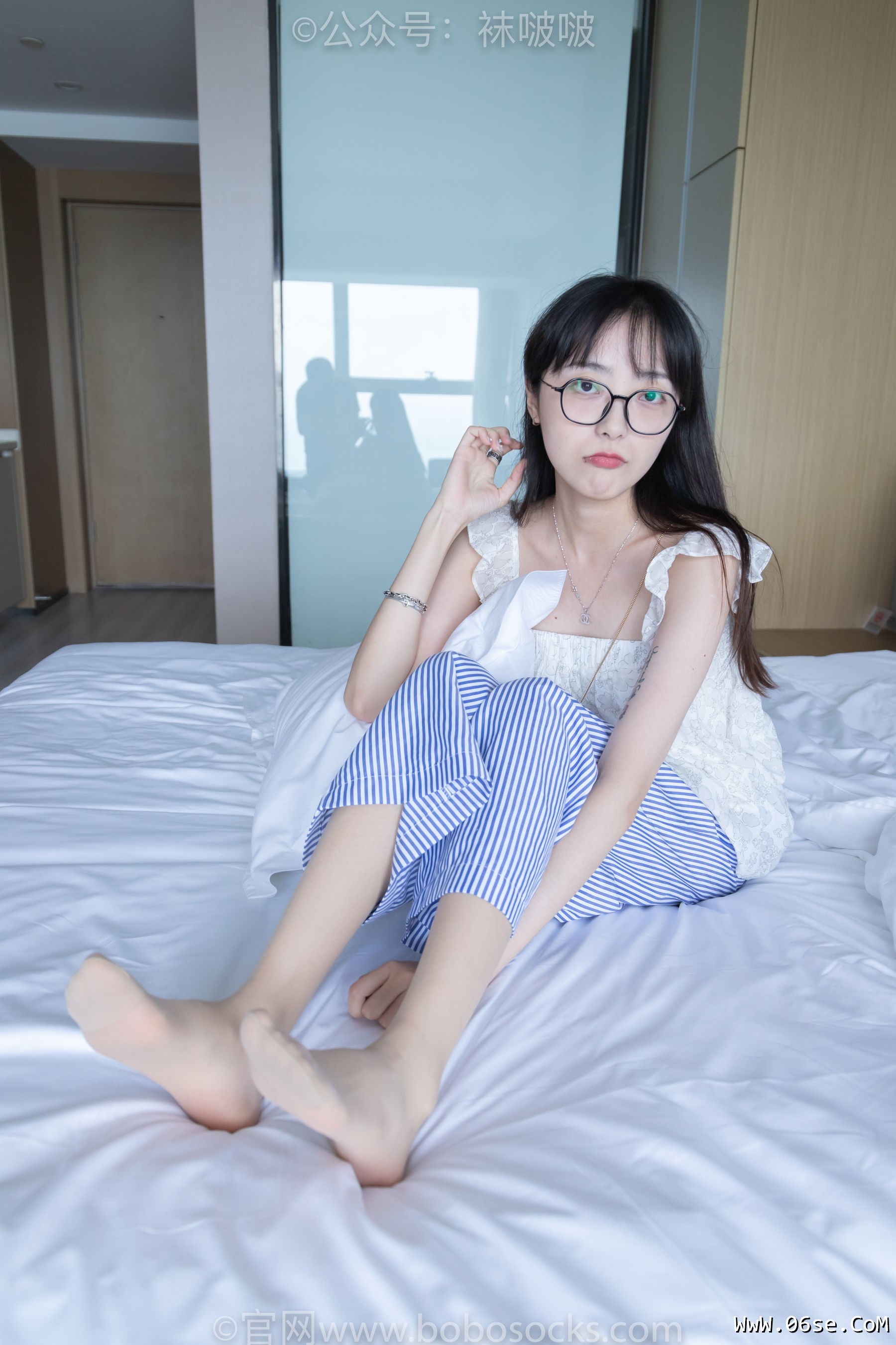 图片[131]-BoBoSocks袜啵啵 No.027 稚予- vans、白色棉袜、肉丝[136P]-六色网