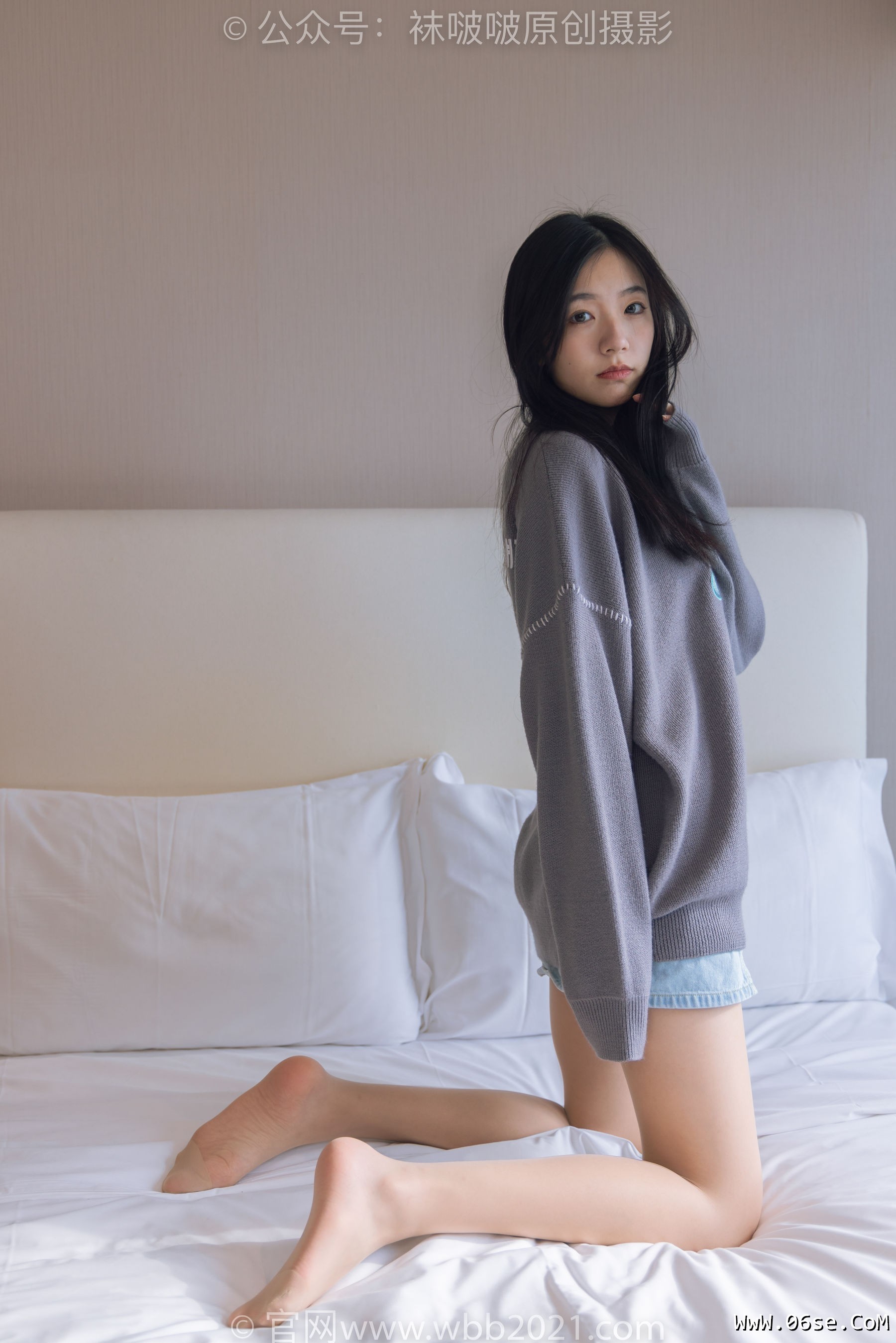 图片[6]-BoBoSocks袜啵啵 No.354 小甜豆 -运动鞋、肉丝[140P]-六色网