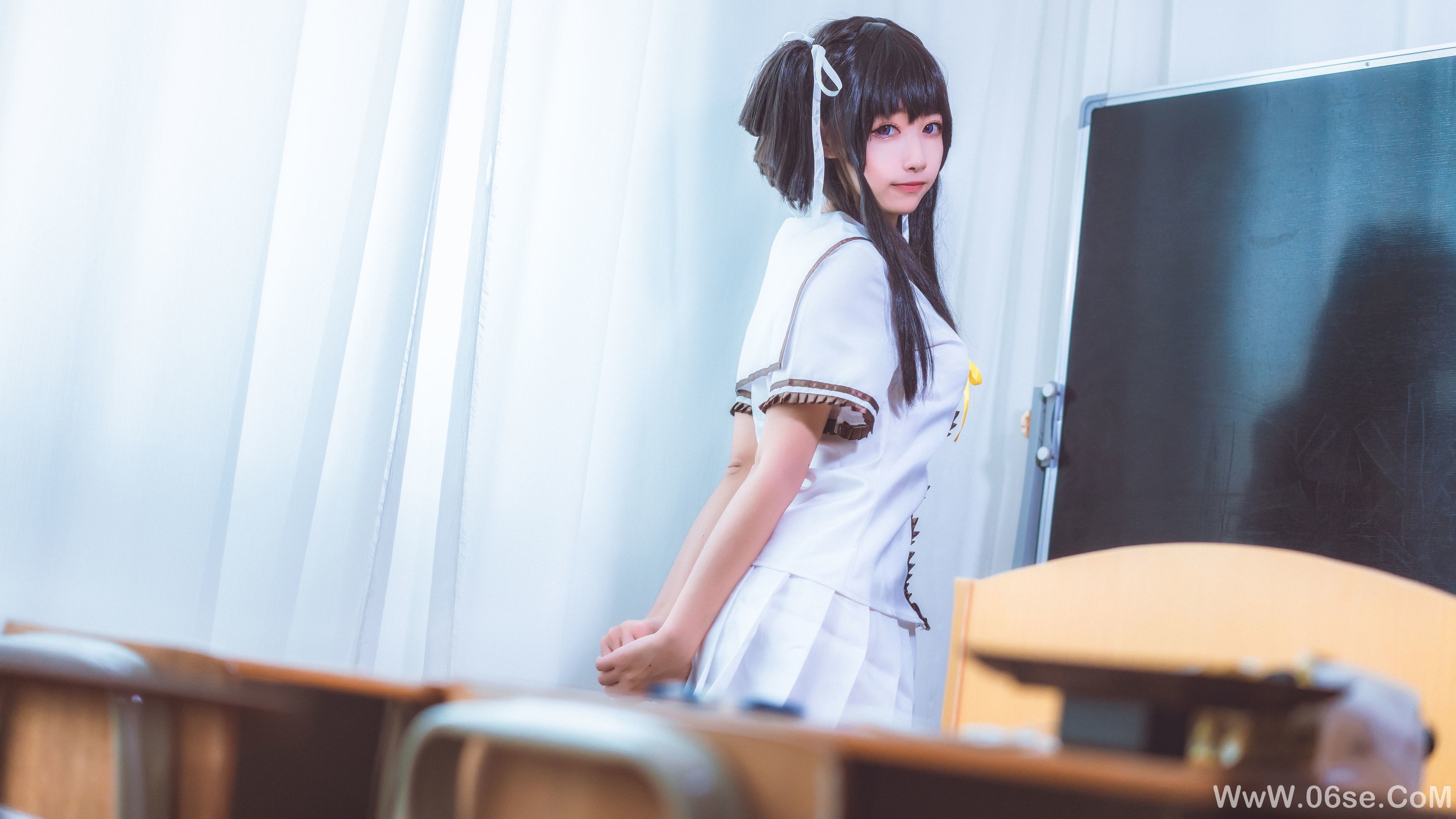 图片[21]-微博妹子Momoko葵葵 铃白[21P]-六色网