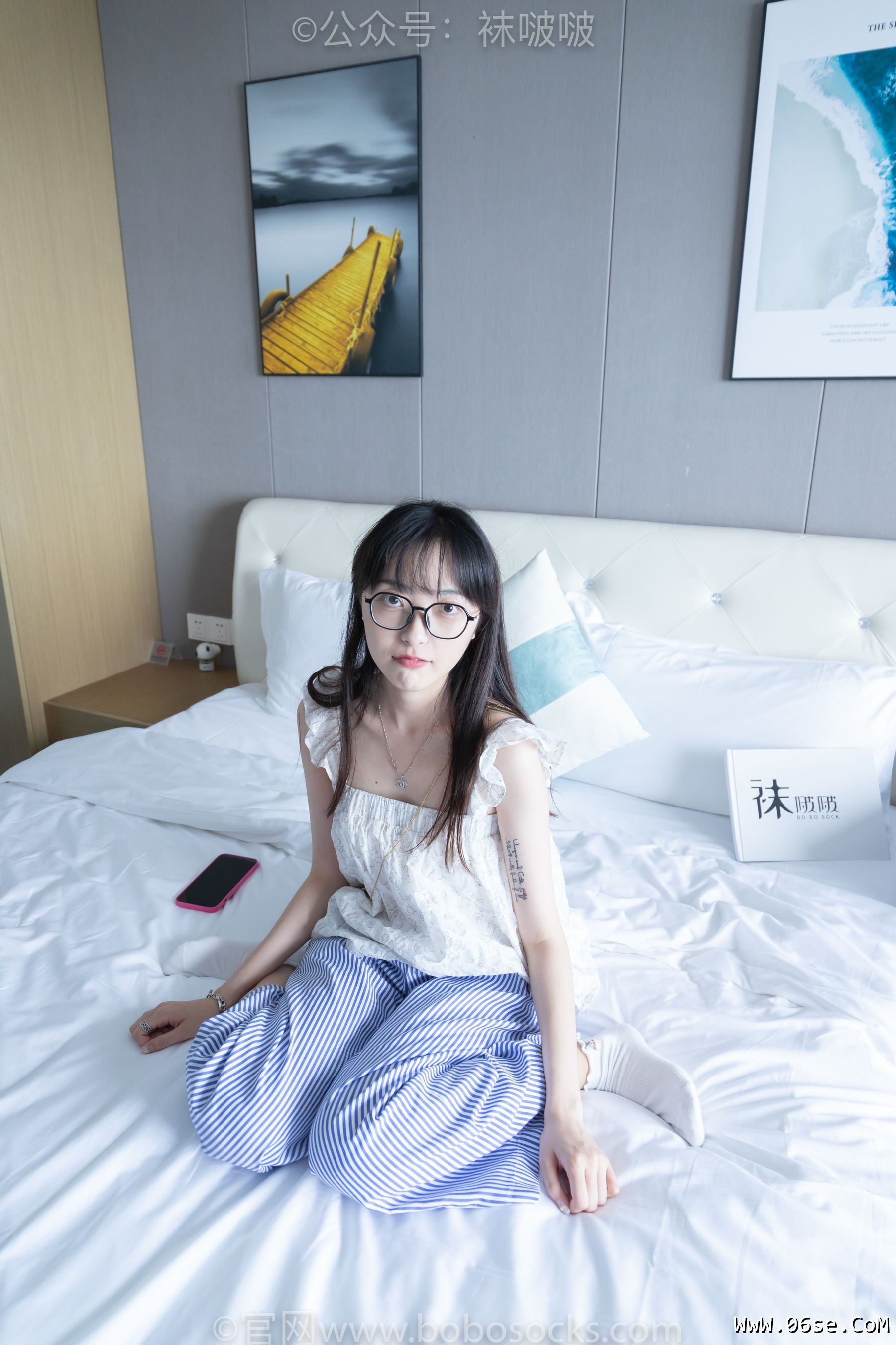 图片[77]-BoBoSocks袜啵啵 No.027 稚予- vans、白色棉袜、肉丝[136P]-六色网