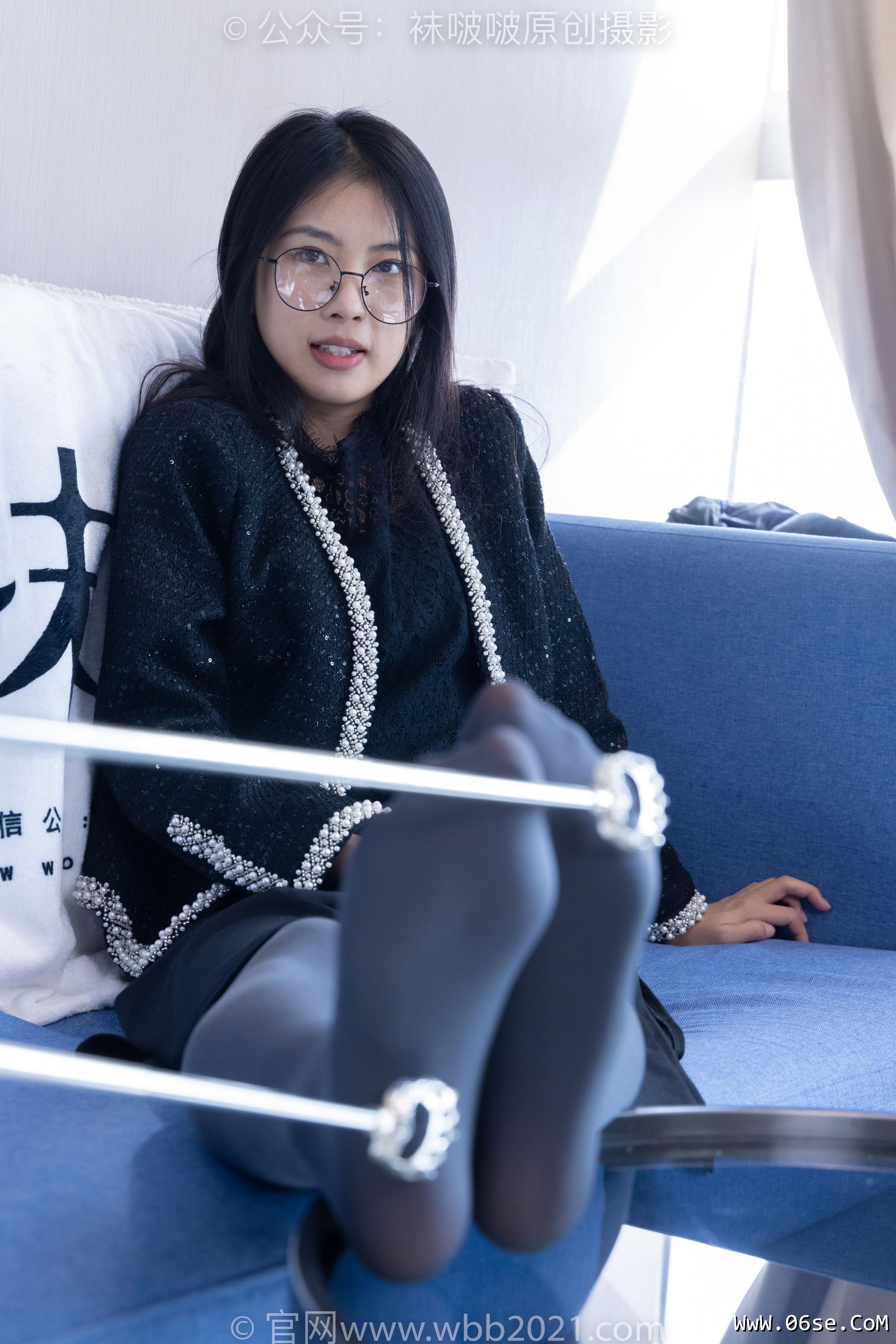 图片[167]-BoBoSocks袜啵啵 No.378 奶油 -短靴、运动鞋、厚黑丝、厚灰丝[190P]-六色网
