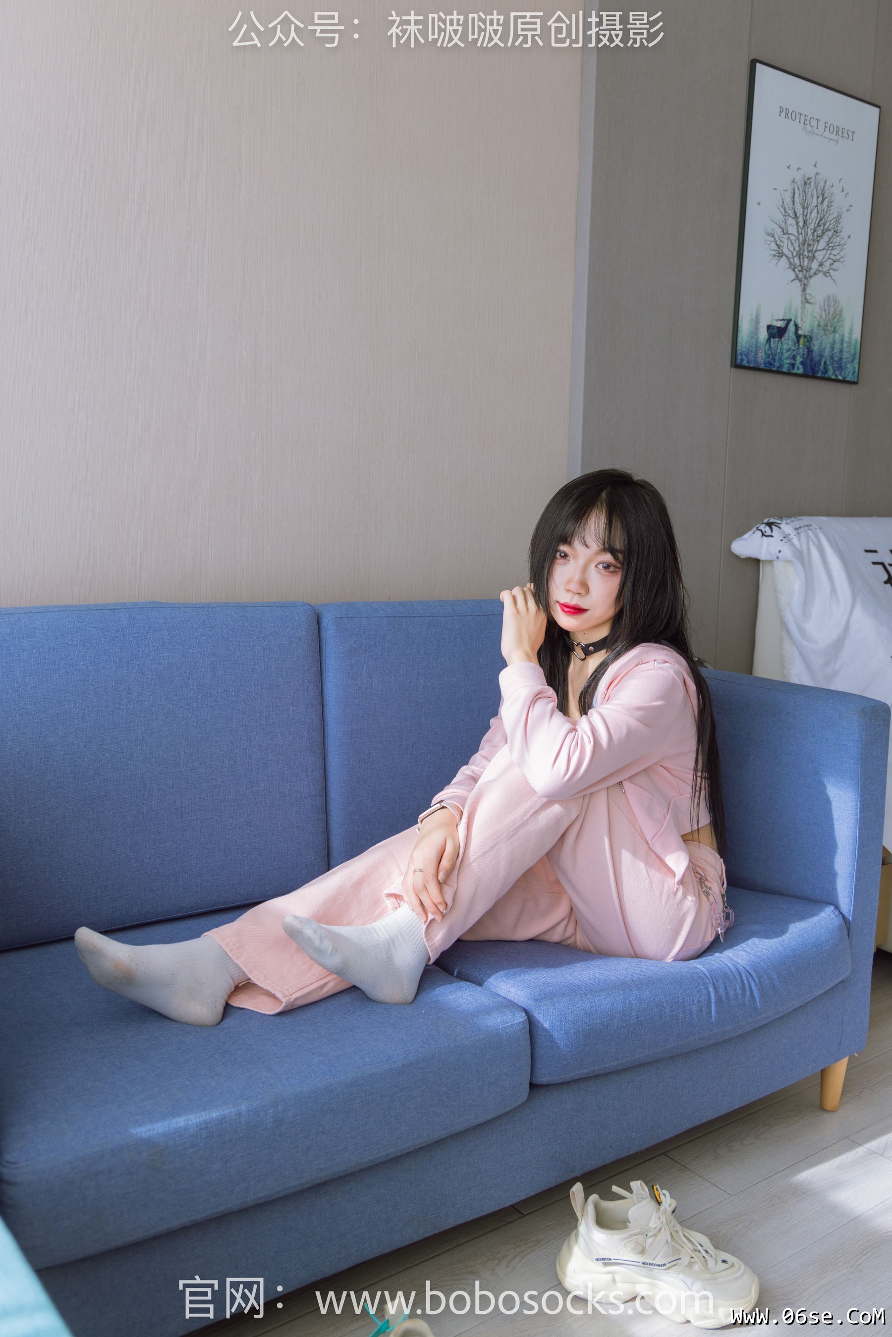 图片[80]-BoBoSocks袜啵啵 No.141 周周-运动鞋、白棉袜、裸足[140P]-六色网