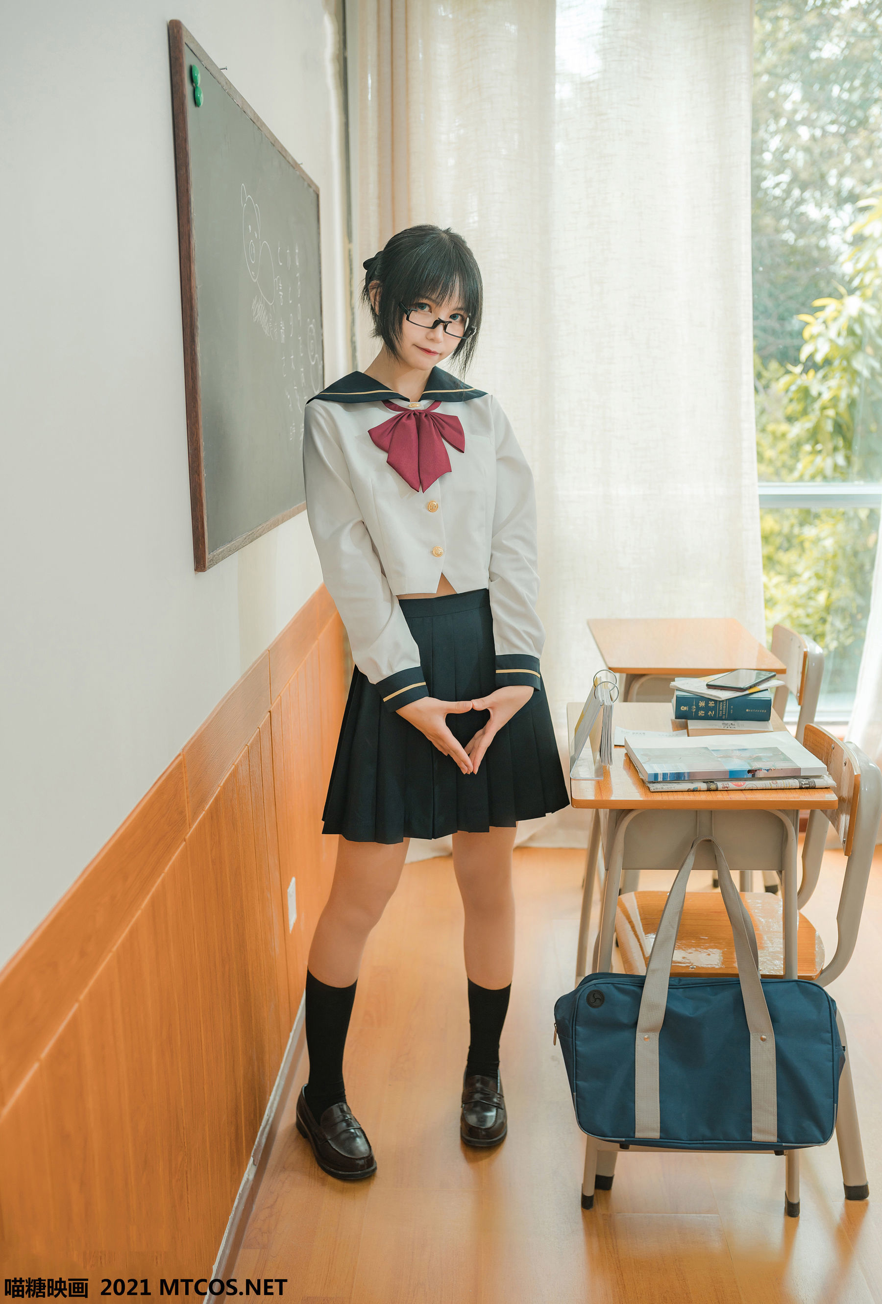 图片[16]-喵糖映画 VOL.459 慵懒的JK [29P]-六色网