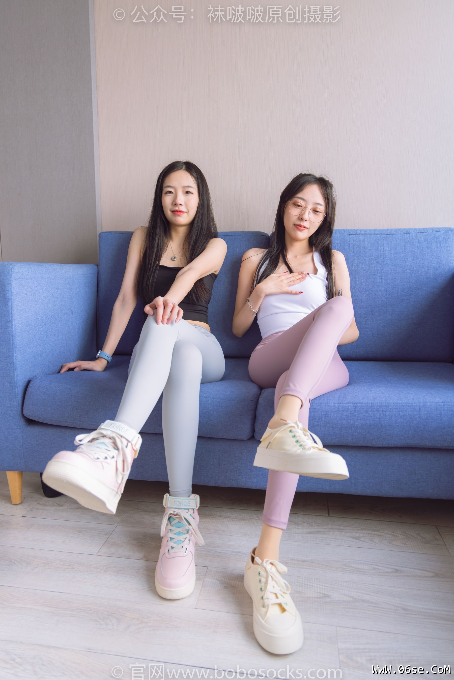 图片[78]-BoBoSocks袜啵啵 No.186 小甜豆稚予-瑜伽裤、运动鞋、肉丝[146P]-六色网