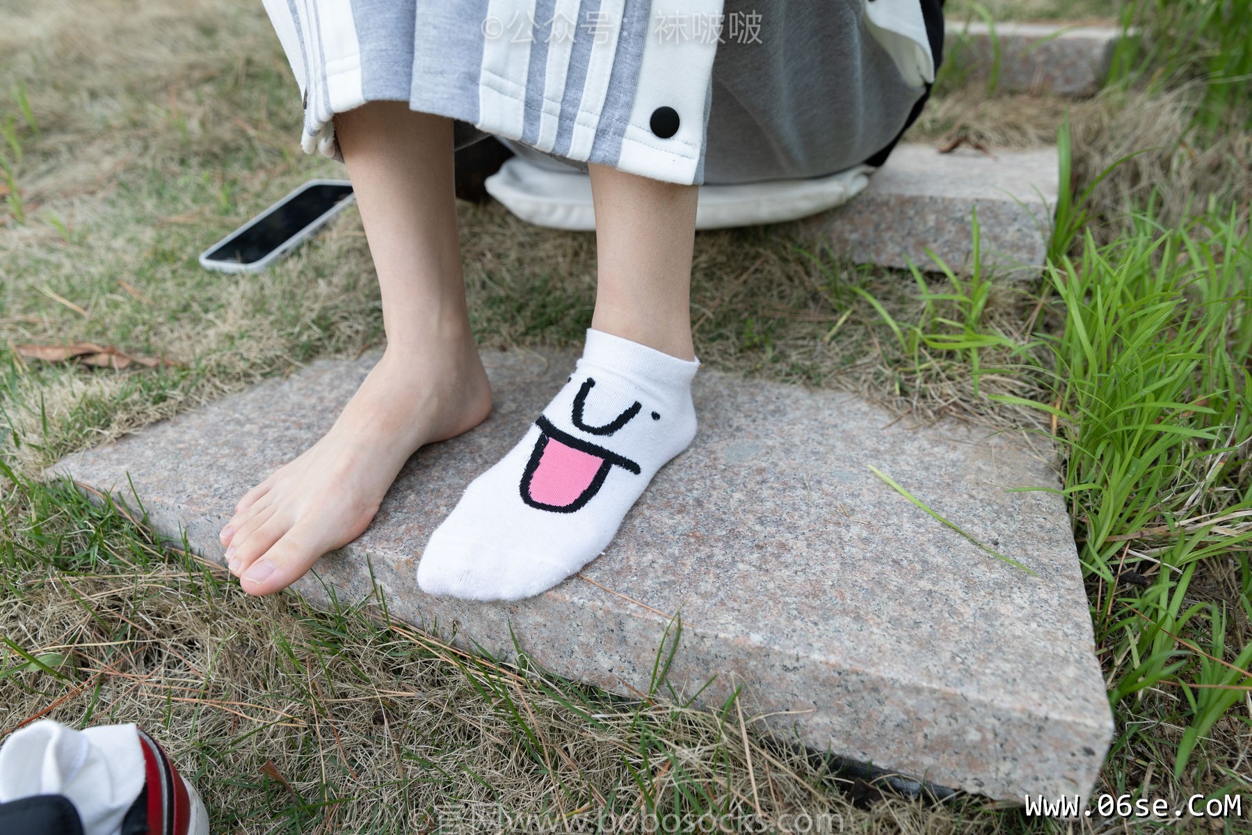 图片[90]-BoBoSocks袜啵啵 No.023 稚予-AJ、白色短棉袜、裸足[119P]-六色网